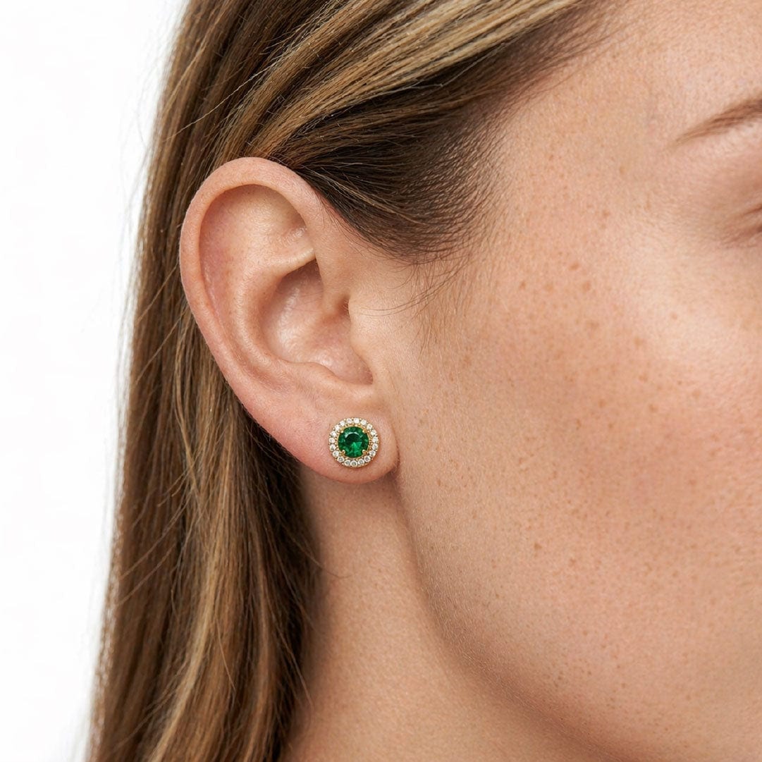 Aretes Cristal Esmeralda - imagen 4
