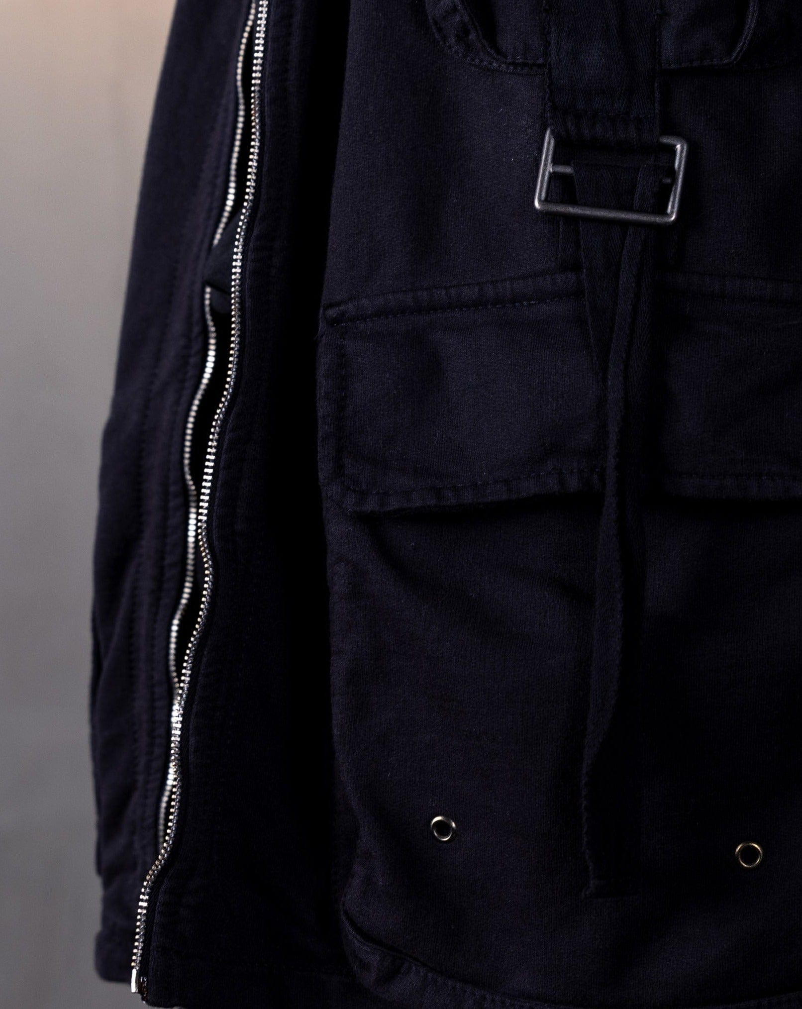 Chaleco Unisex Oversize-Negro - imagen 11