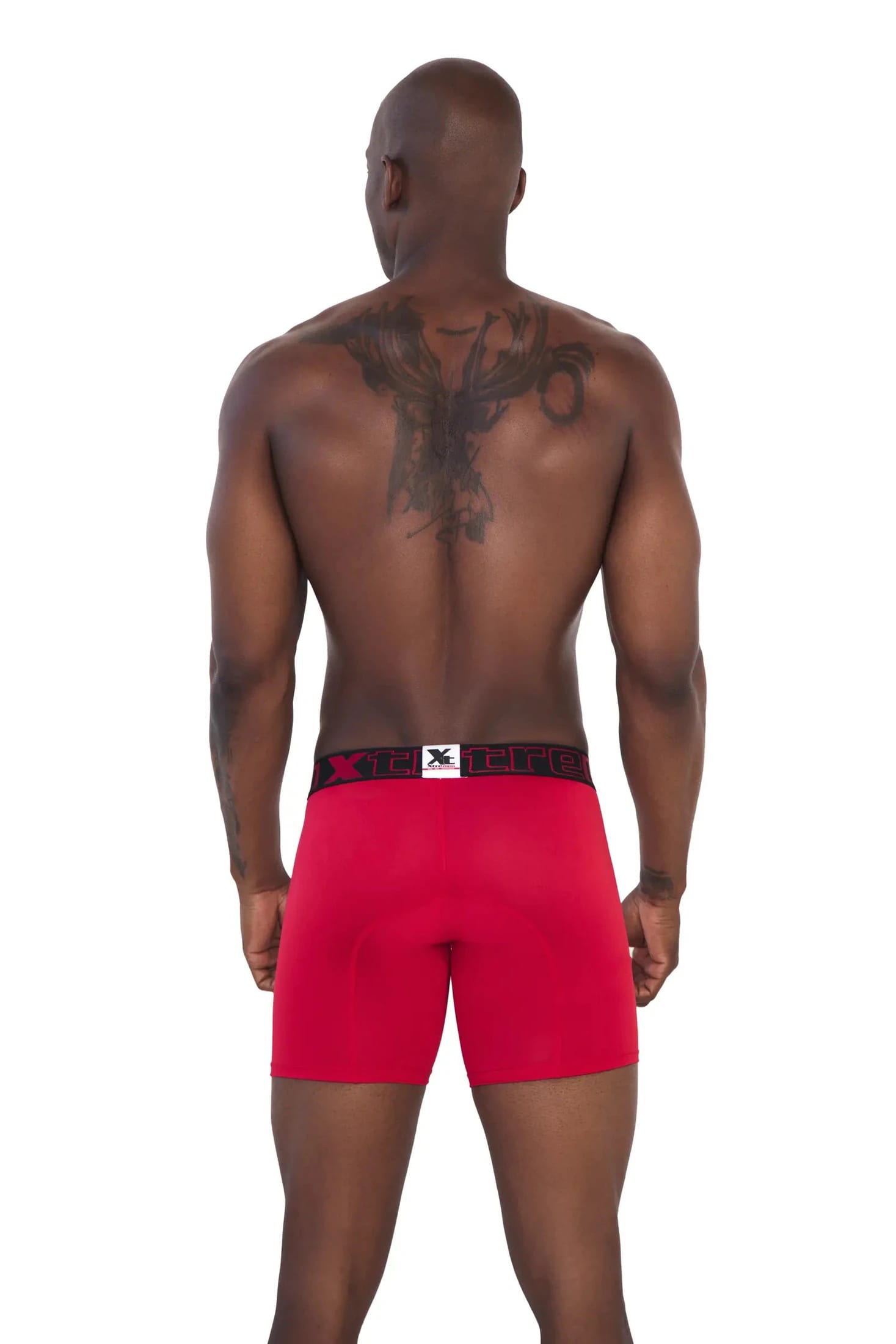 BOXER MICROFIBRA FONDO ENTERO  ROJO - imagen 2