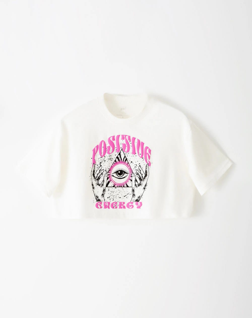 Camiseta crop regular algodón habana mujer - imagen 5