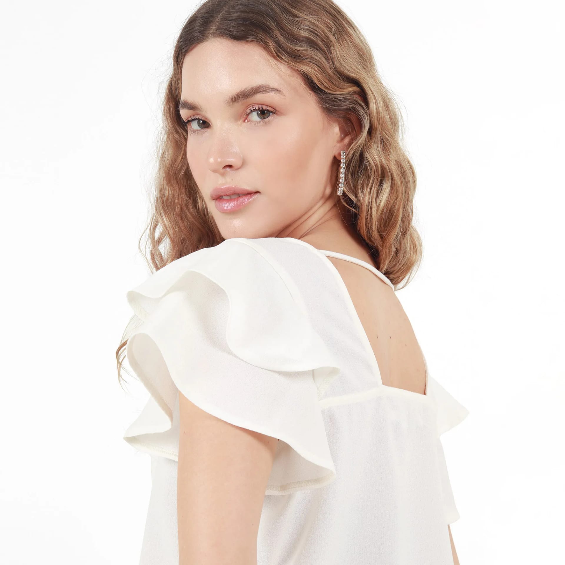 Blusa Cuello U Manga Bolero - imagen 37