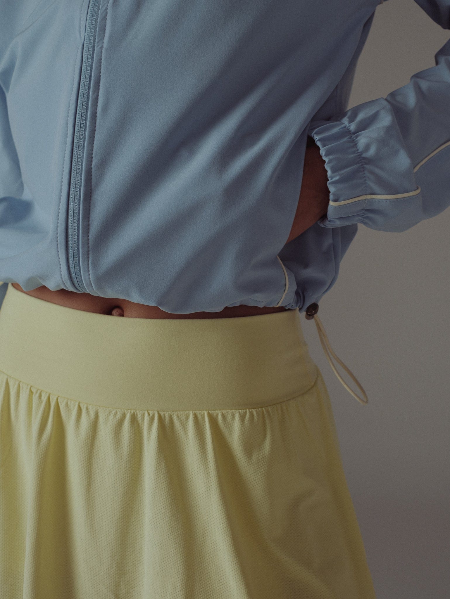 LINE WINDBREAKER JACKET - BABY BLUE - imagen 6