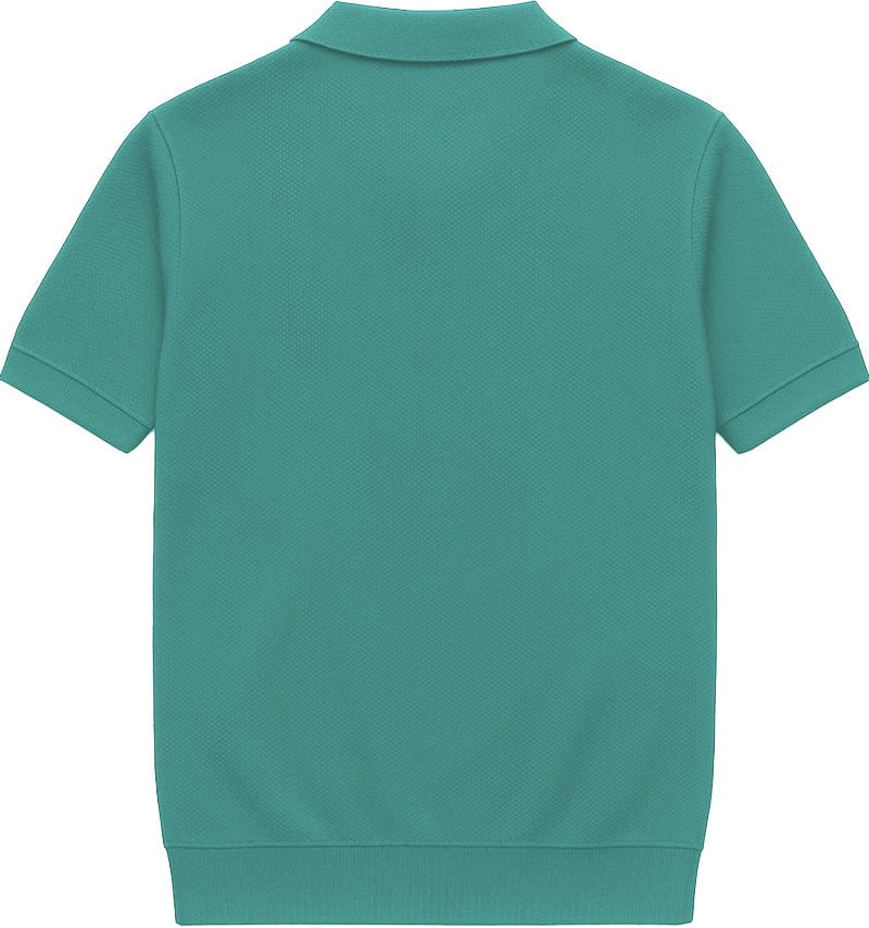 POLO DE PUNTO BOTONES MENTA - imagen 3
