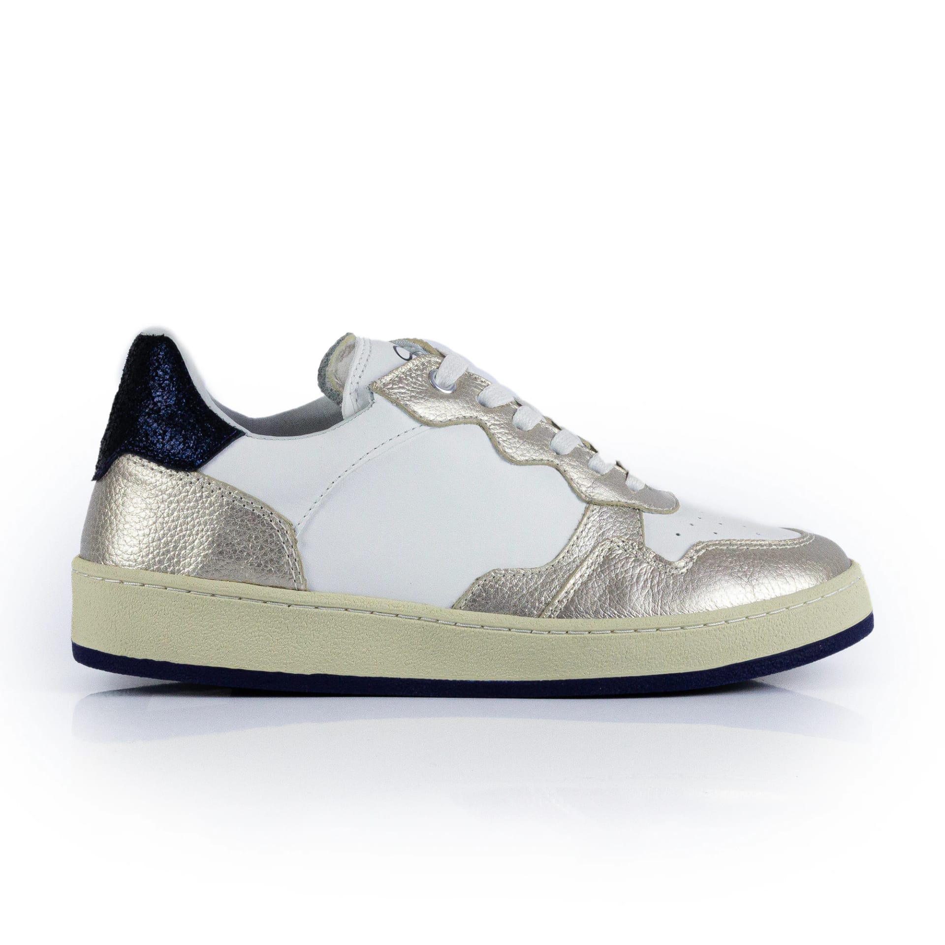 "NIEVES" TENIS  en CUERO - imagen 1