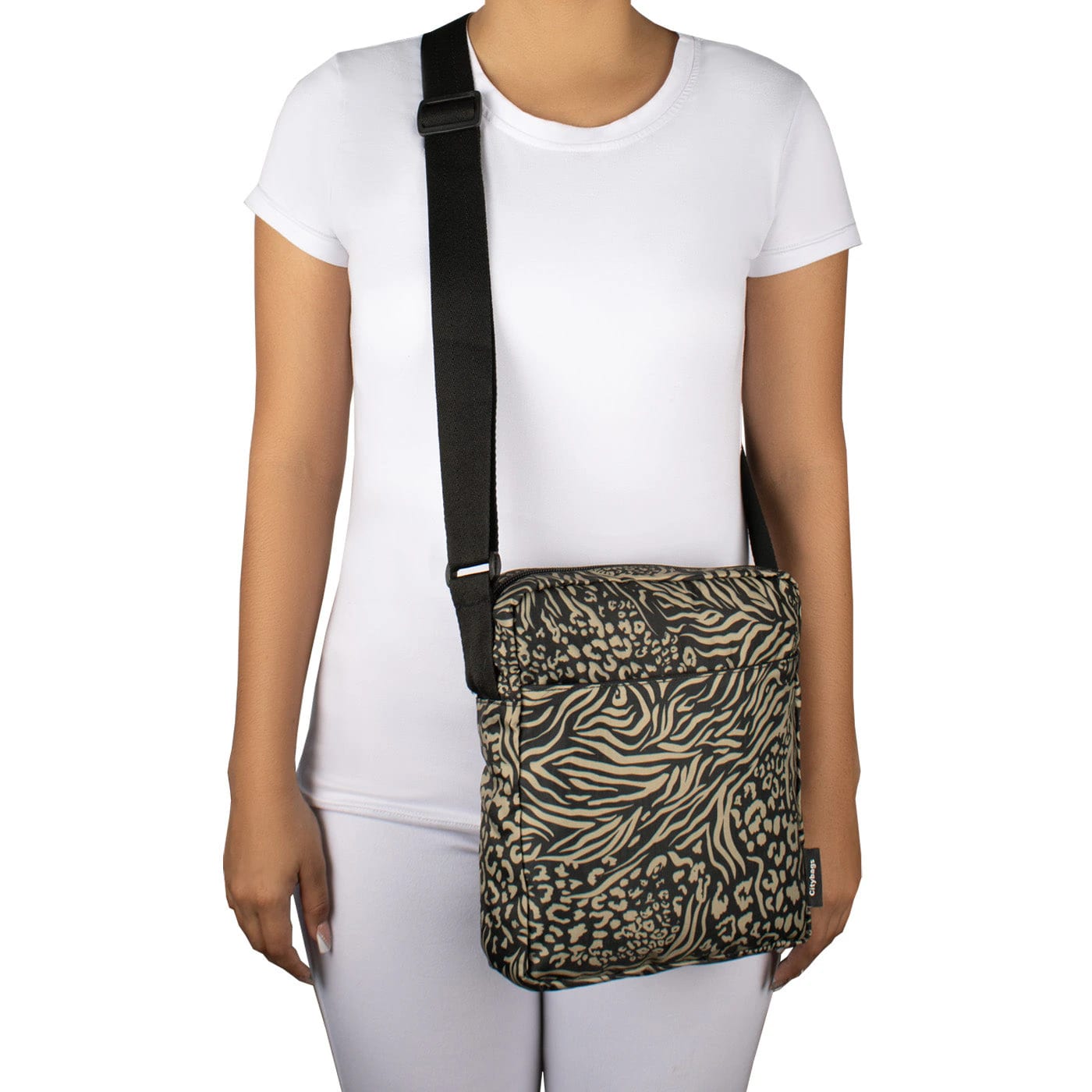 Bolso Manos libres Viajero Citybags Ultra Estampado Salvaje - imagen 3
