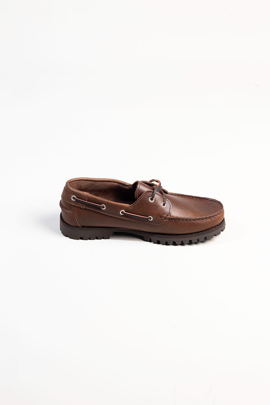 Men's moccasin nautical cord brown - imagen 3