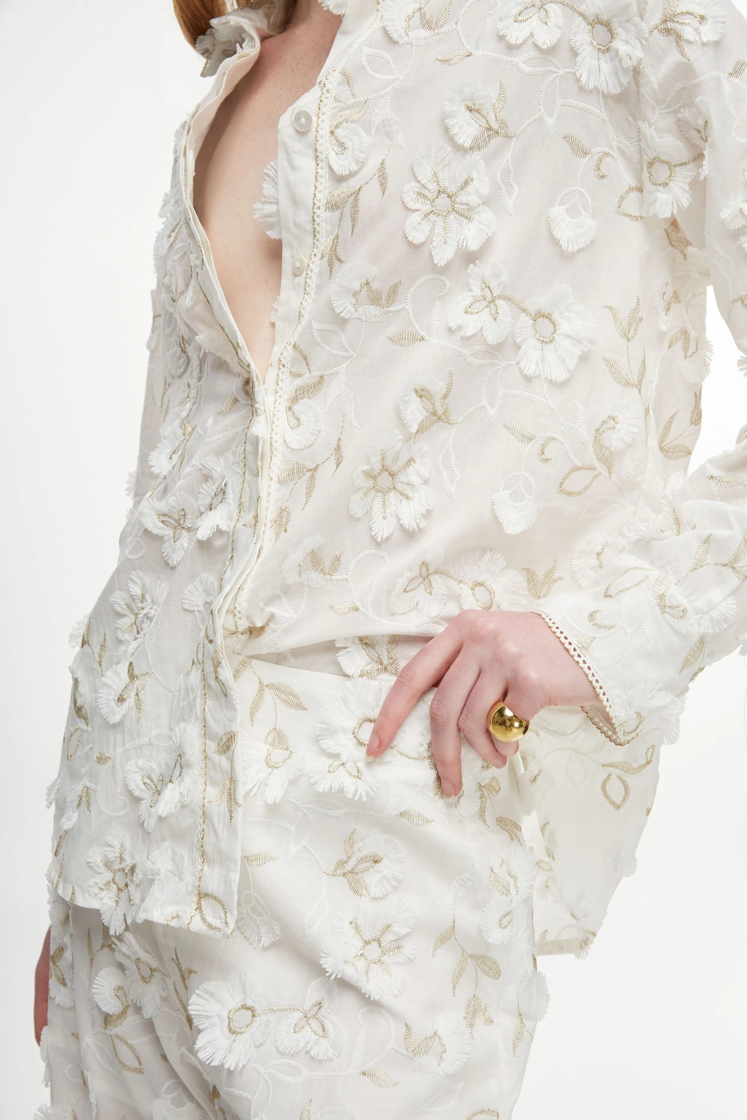FIORA SHIRT WHITE - imagen 3