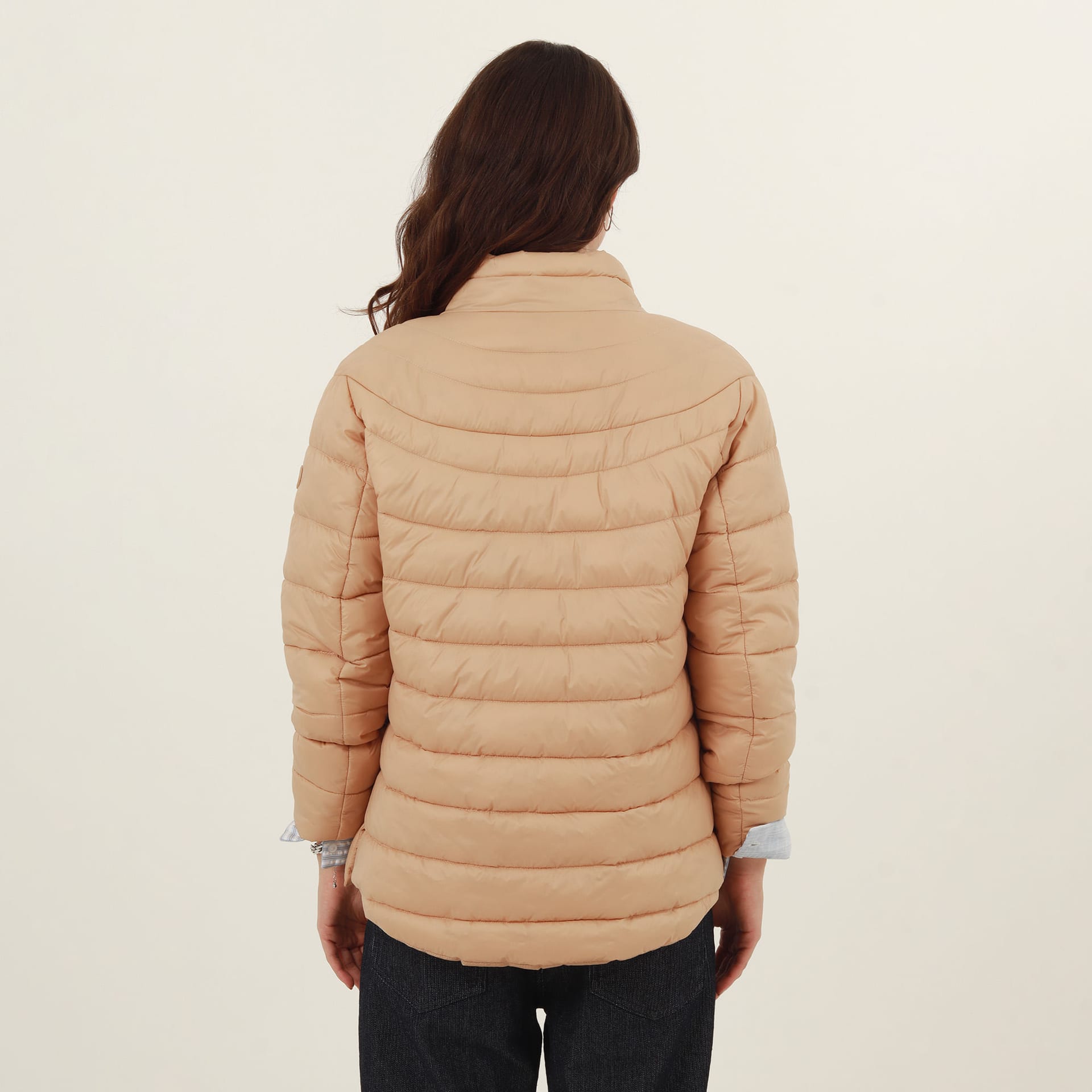 Chaqueta acolchada cuello alto - imagen 2