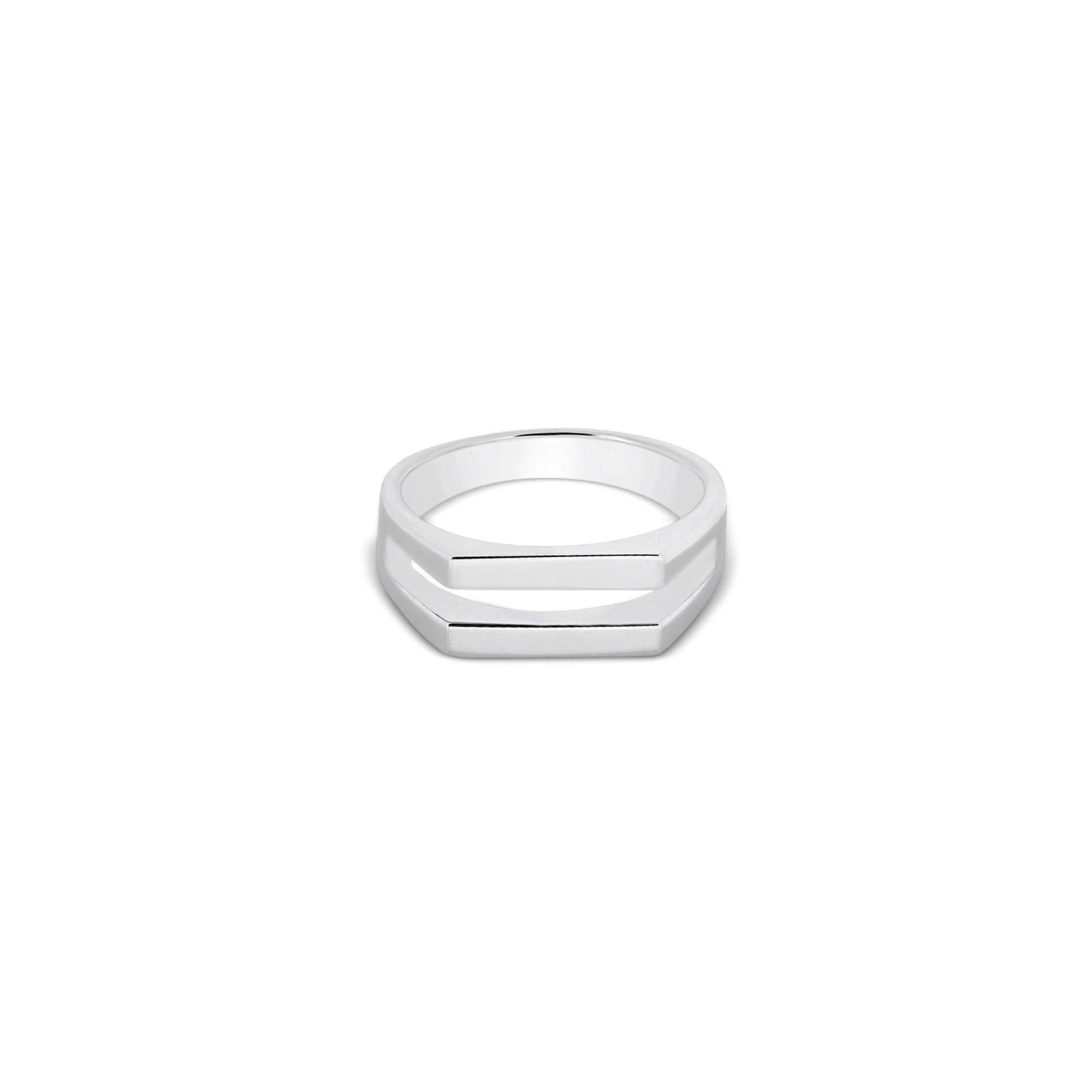 SPLIT VITO | ANILLO EN PLATA LEY 950 - imagen 1