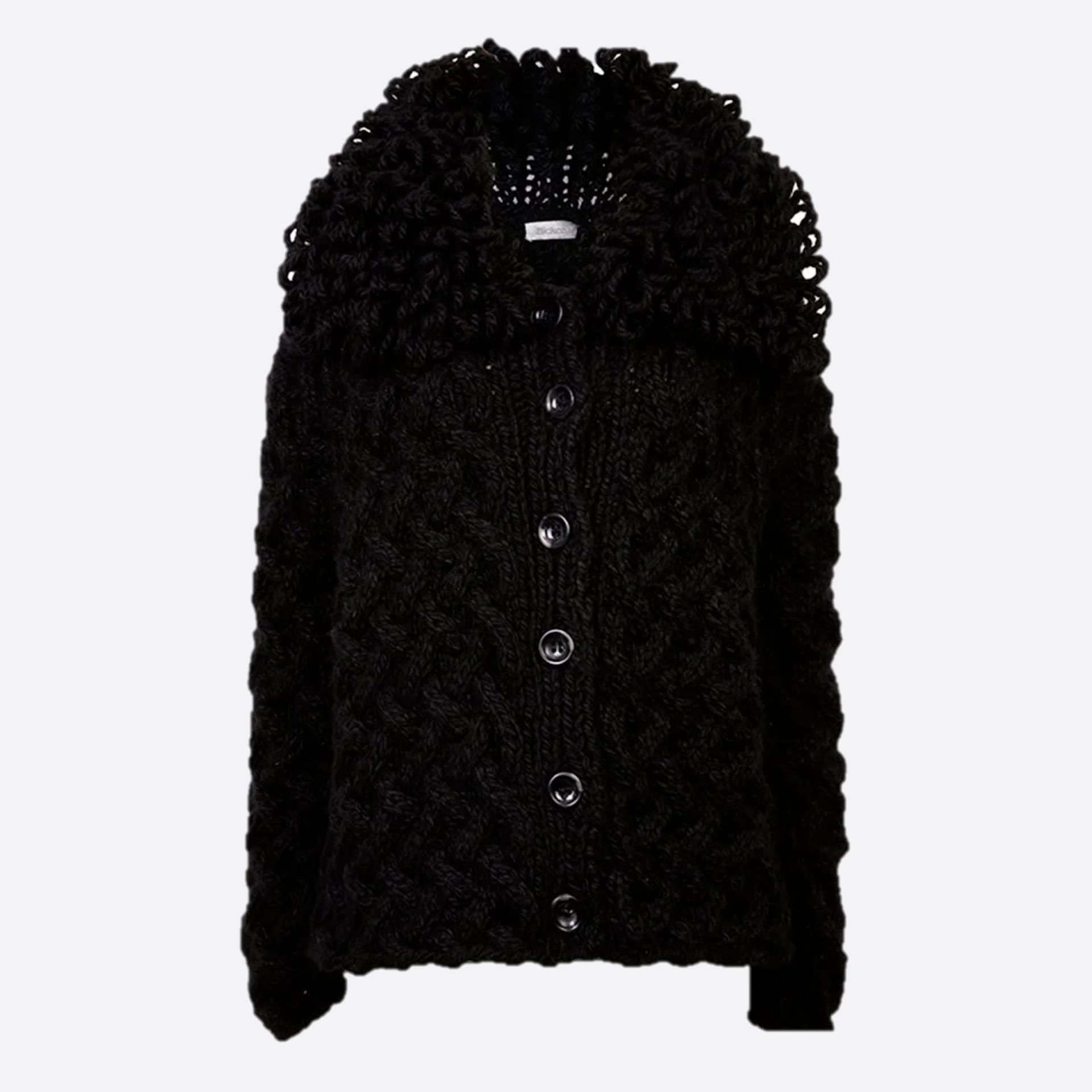 GABRIELA KNITTED SWEATER WITH LOOPS NECK - imagen 2