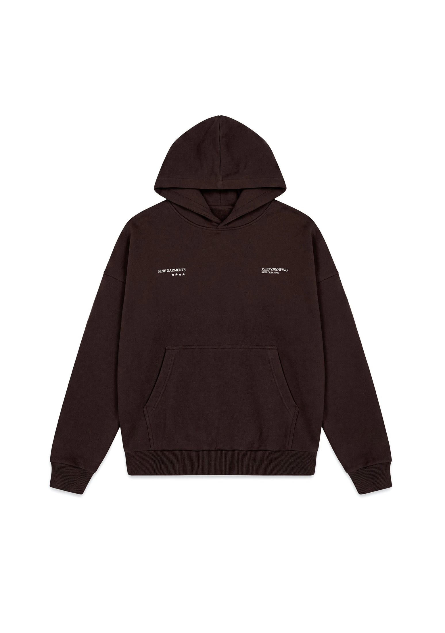 Basic Brown Hoodie - imagen 1