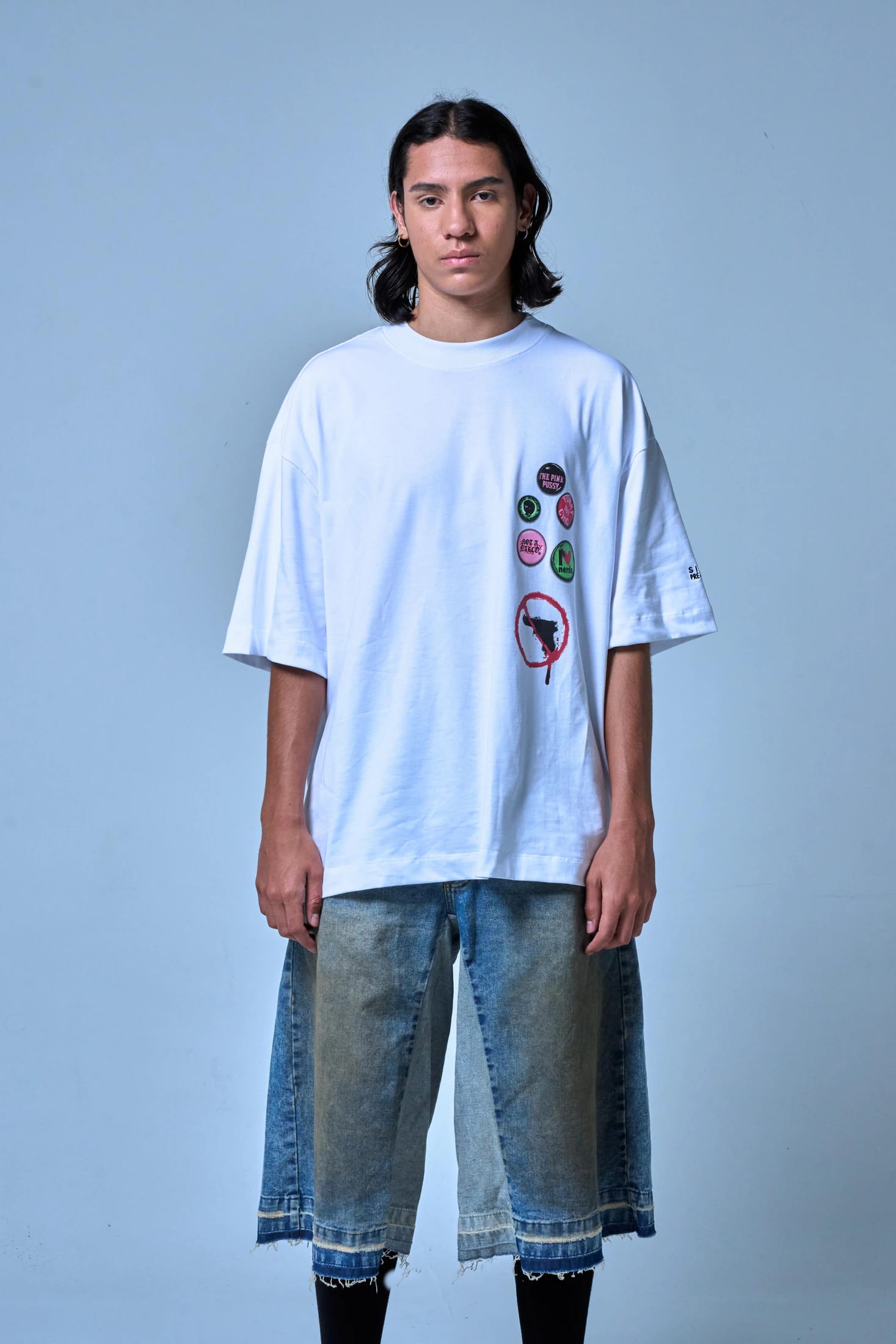 STAMPS WHITE T-SHIRT - imagen 5