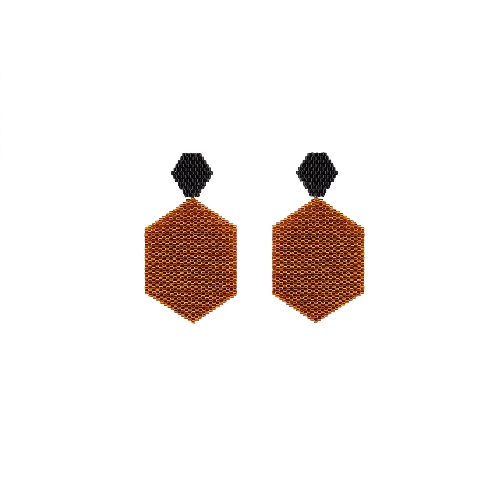 Aretes Aforismo Cobre - imagen 1