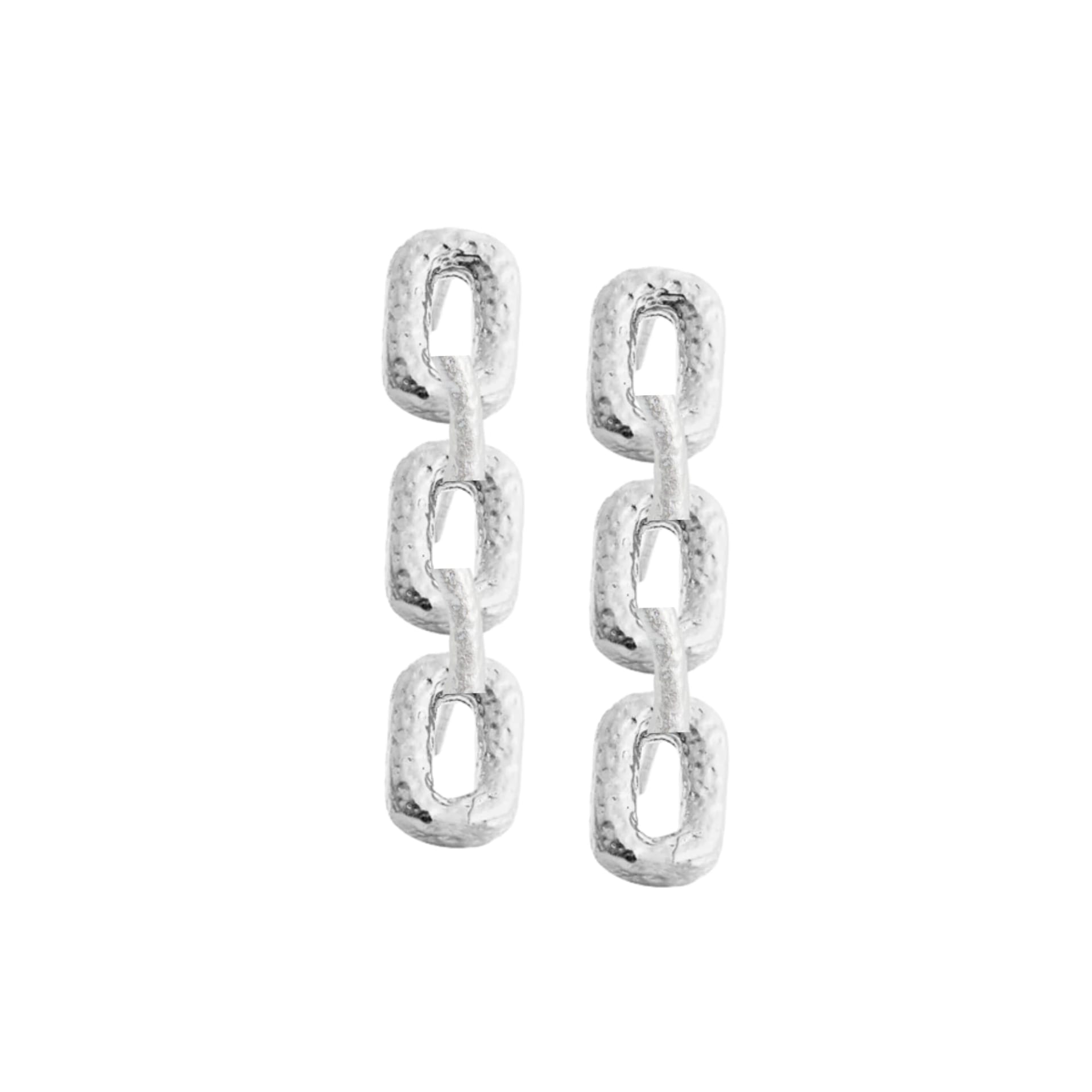 Connected Mini Link Earrings - imagen 3