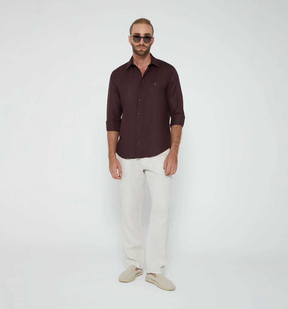 Camisa para hombre de lino - imagen 6