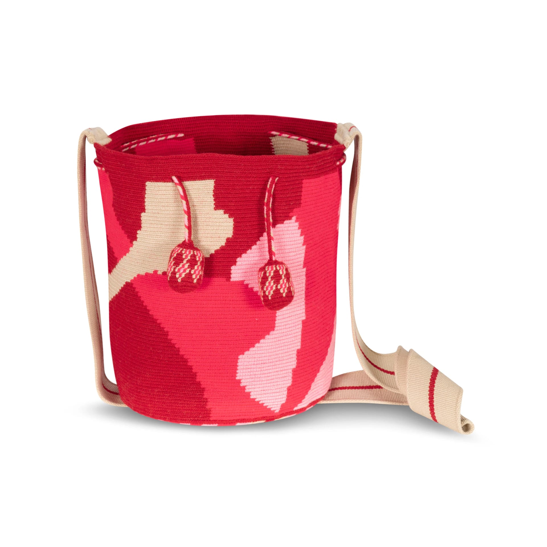 Ishashi Large Wayuu Crossbody Bag - Red - imagen 2