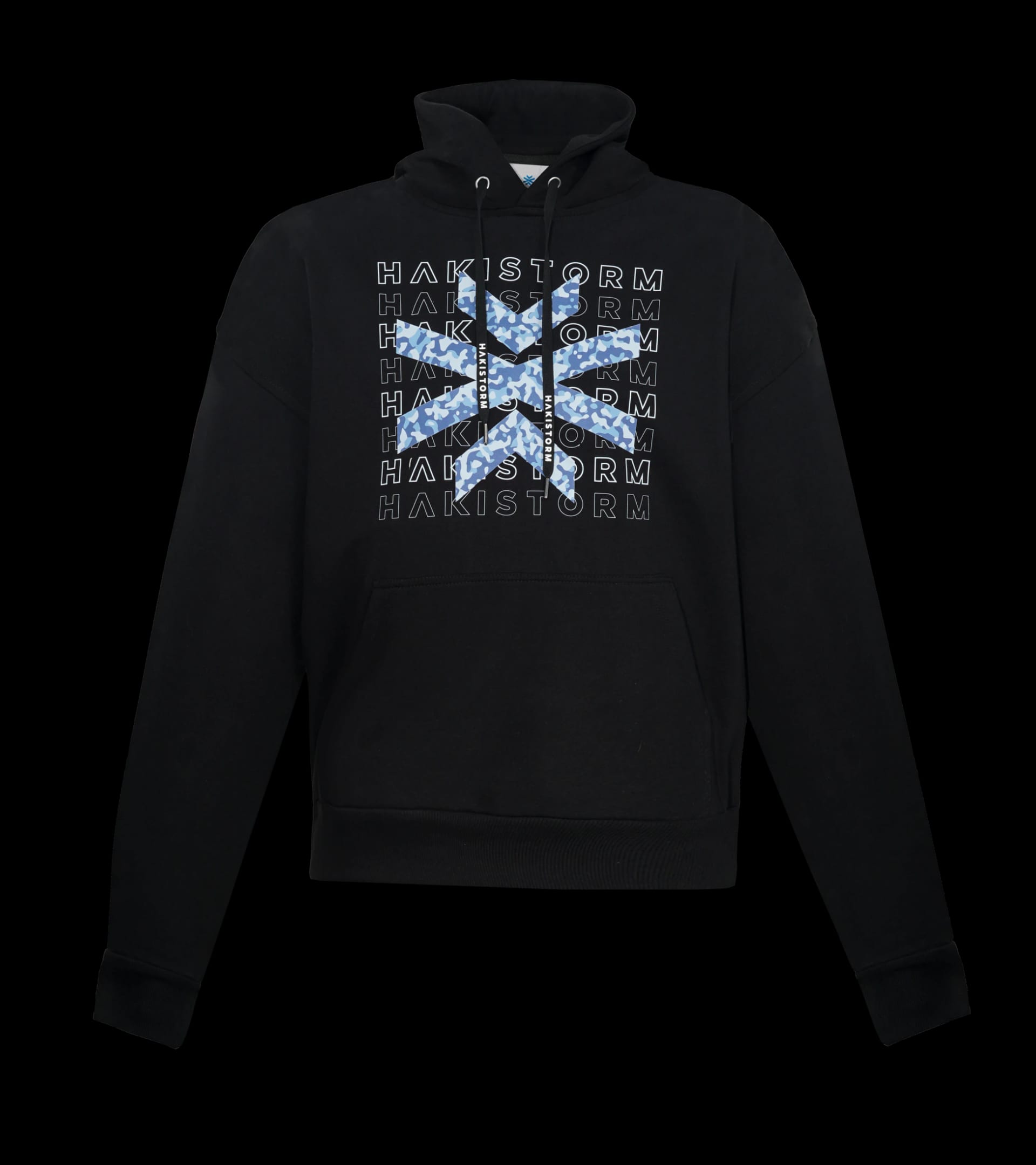 Hoodie Logo Blue Camo - imagen 1