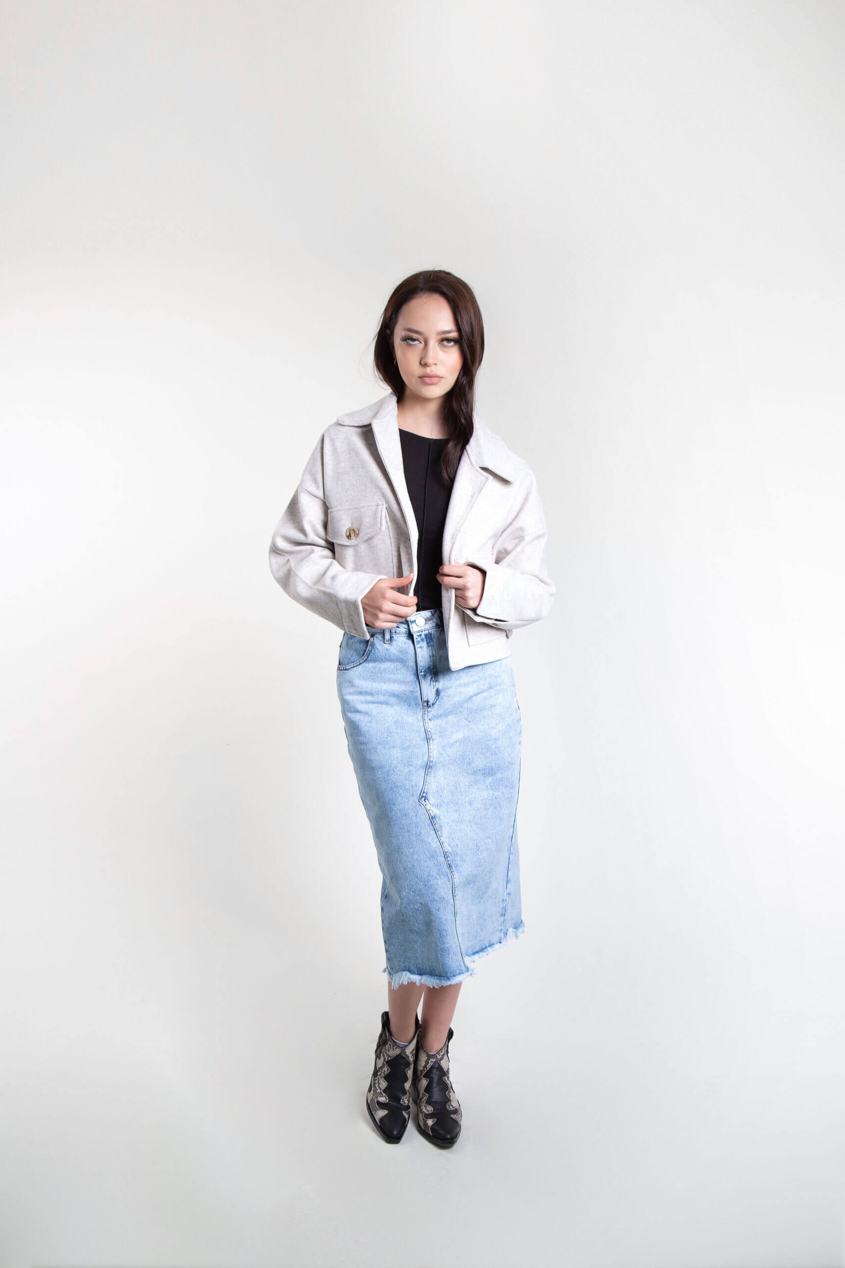 Falda Trendy Denim - imagen 2
