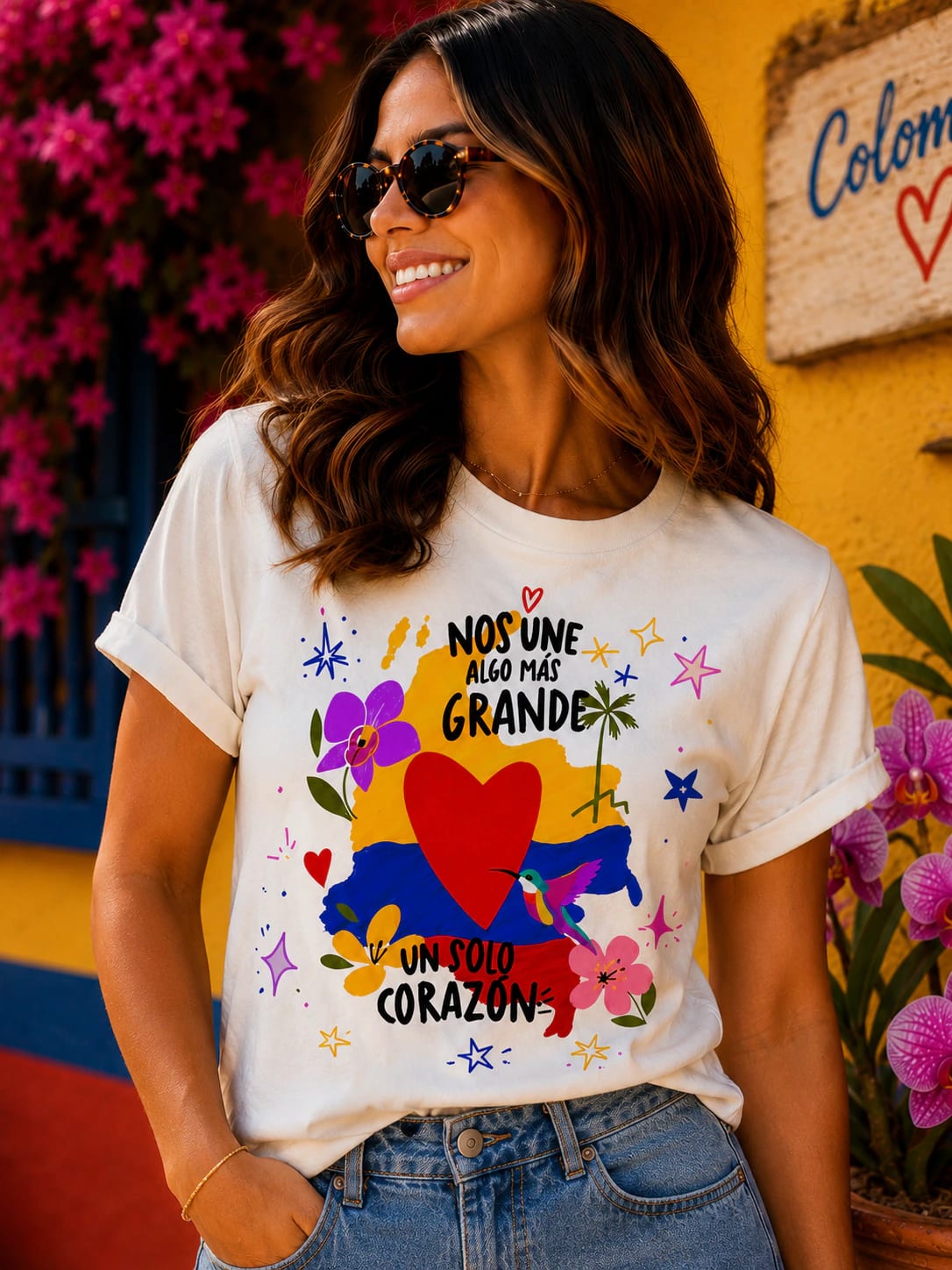 CAMISETA UN SOLO CORAZON - imagen 1