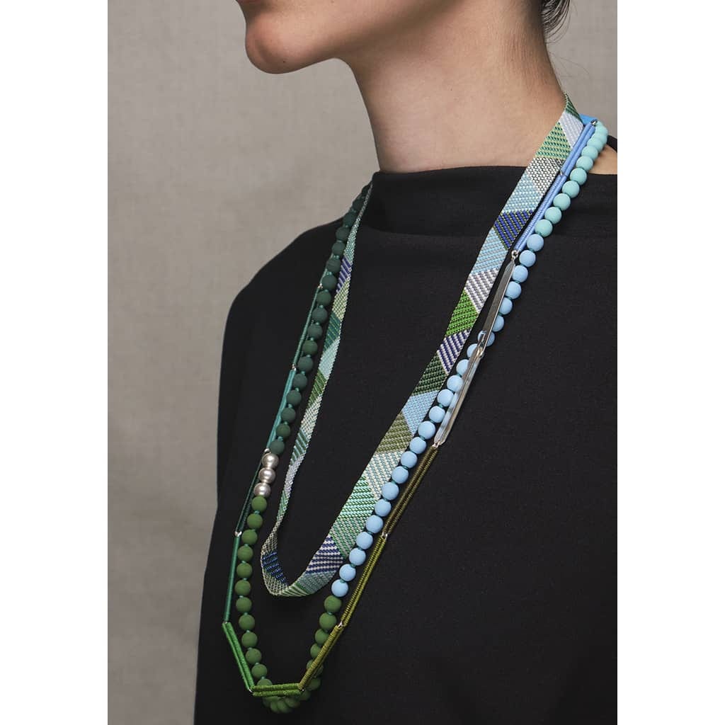COLLAR TEJIDO ART DECO - imagen 2