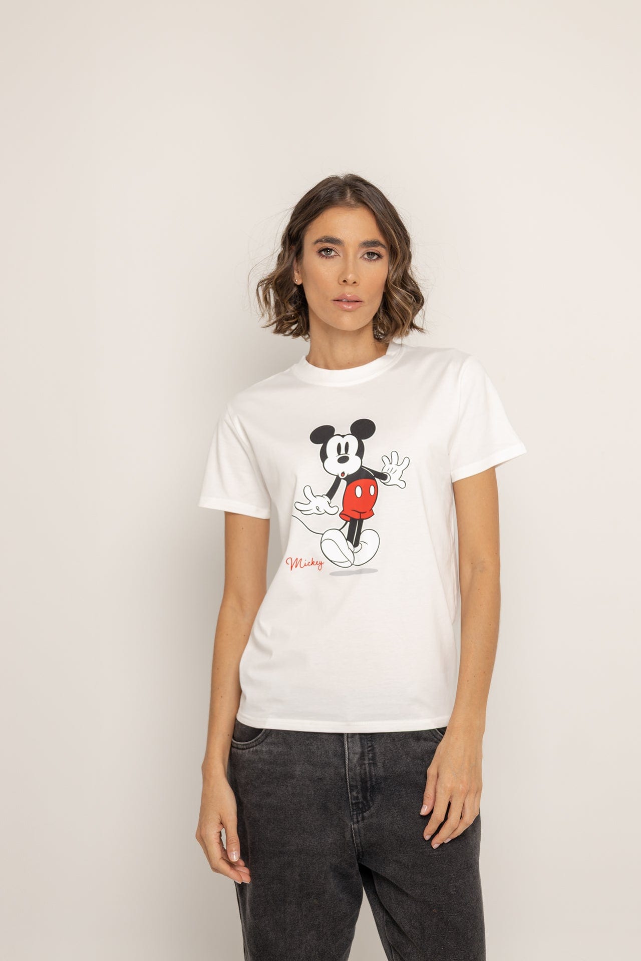 T-Shirt Blanca Mickey Mouse - imagen 3
