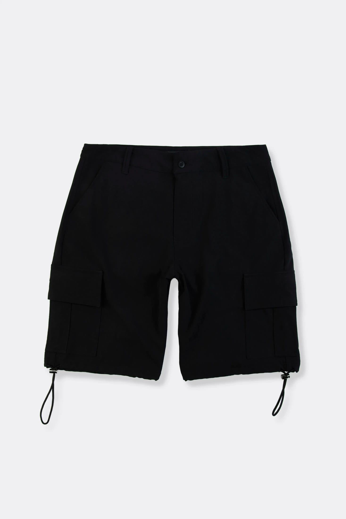 BERMUDA CARGO COLOR NEGRO - imagen 1