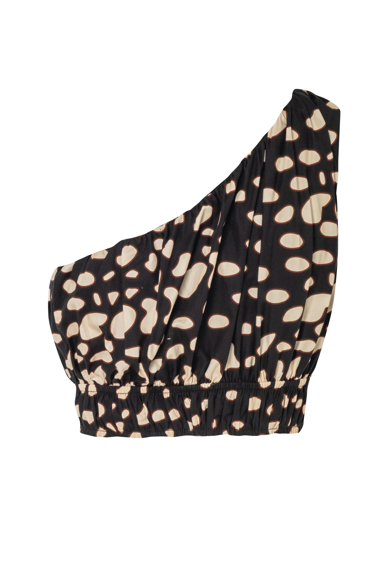 Ornella Cotton Top / Black Night Ivory Pebbles - imagen 3