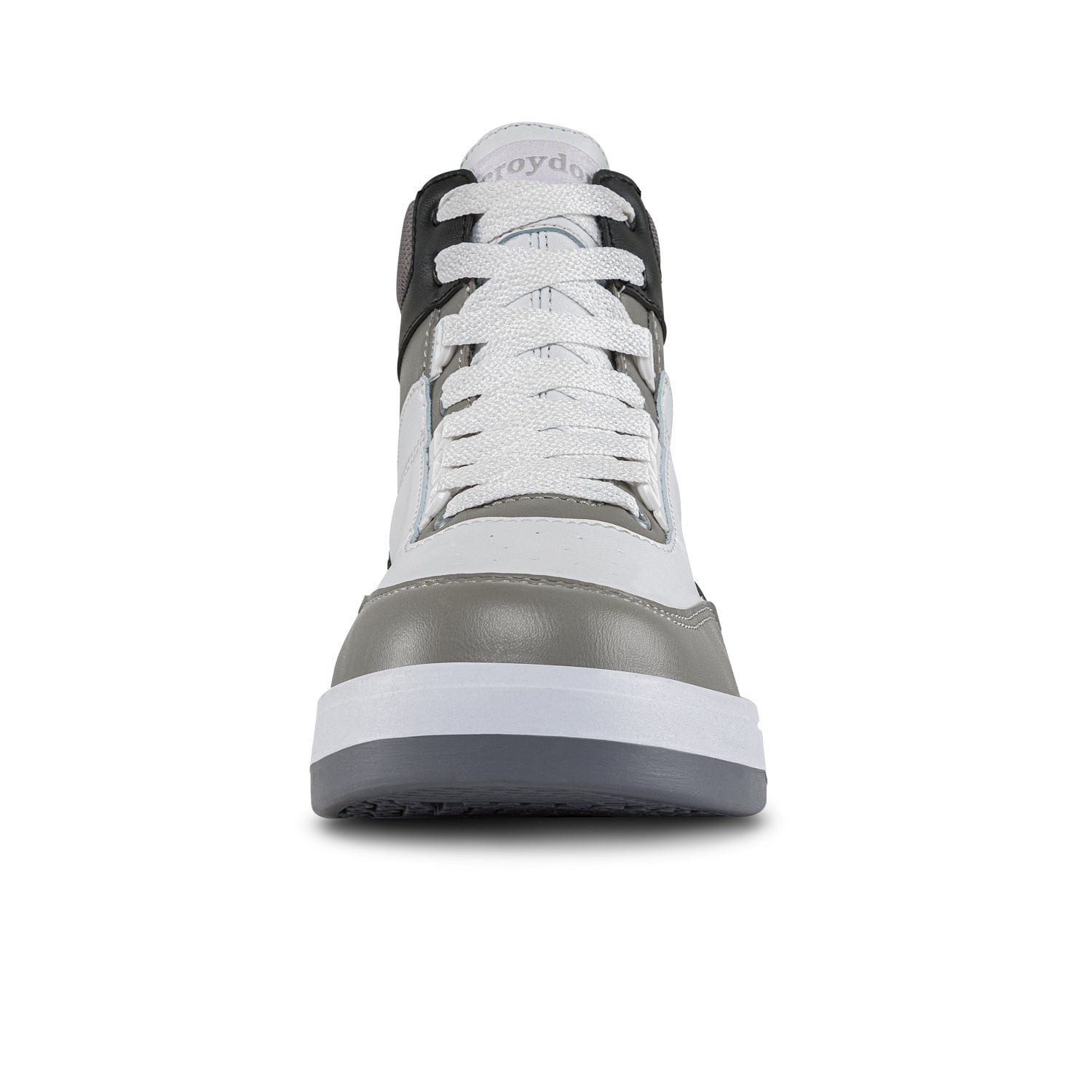 Tenis Urbanos Saitama Blanco-Gris Croydon para Hombre - imagen 3