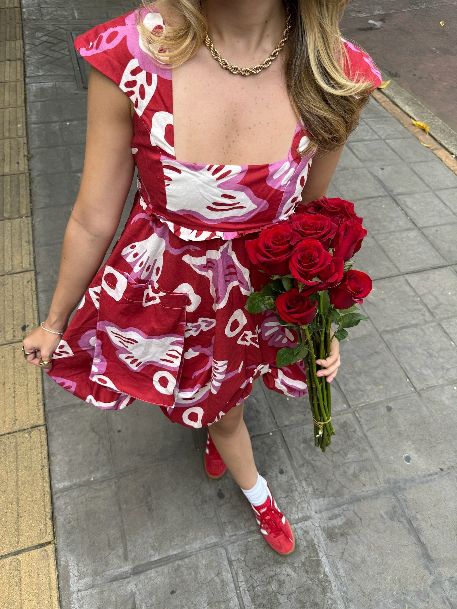 Vestido Paces Cherry - imagen 2