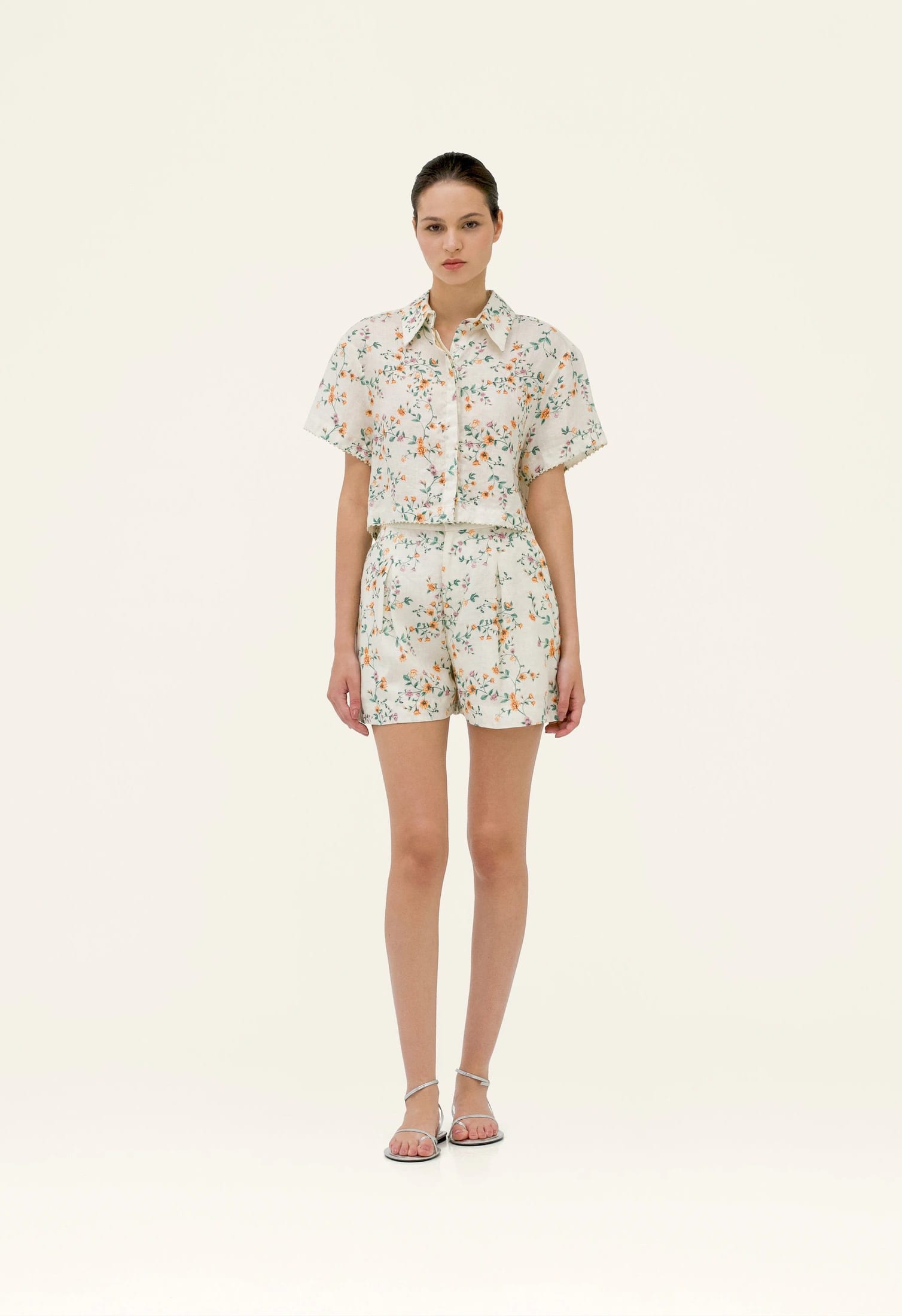 Virtuosa Chinesis Cropped Shirt - imagen 1