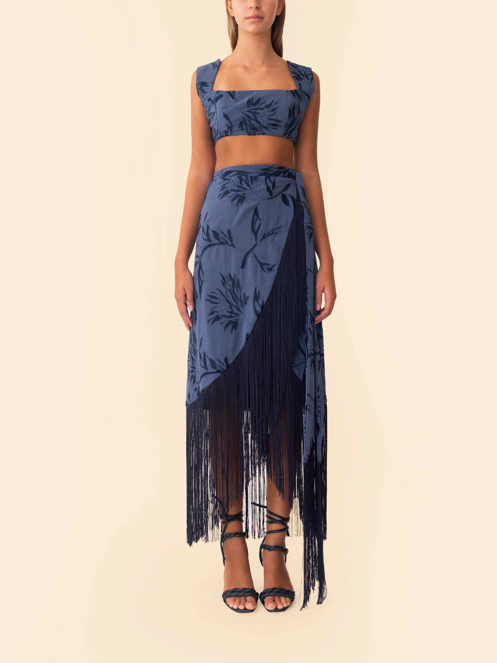 GRASSLAND SKIRT NAVY BLUE - imagen 1