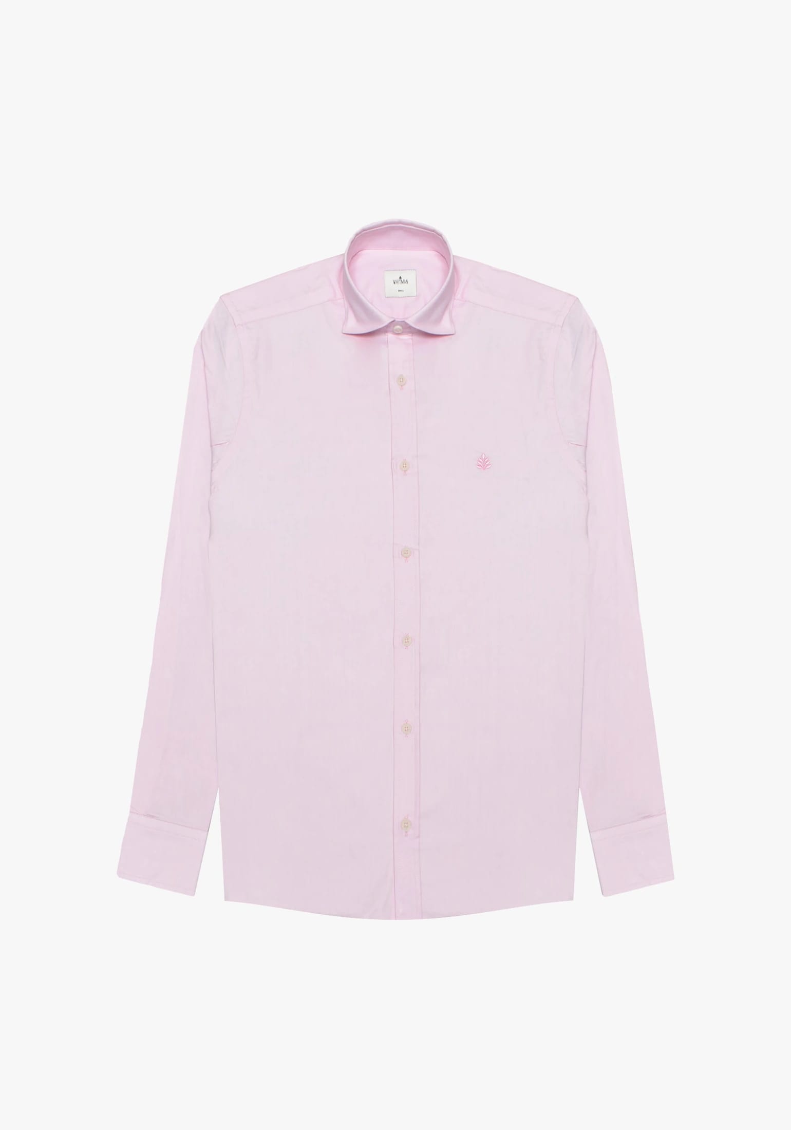 Camisa Whitman Rosada Cuello Francés - imagen 1