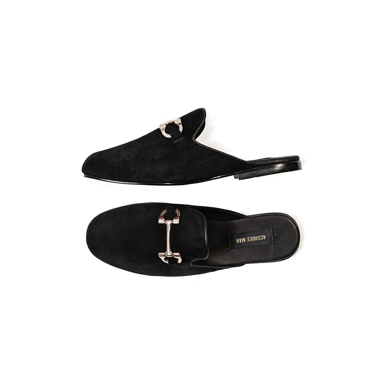 Mules Gamuza Negra - imagen 3