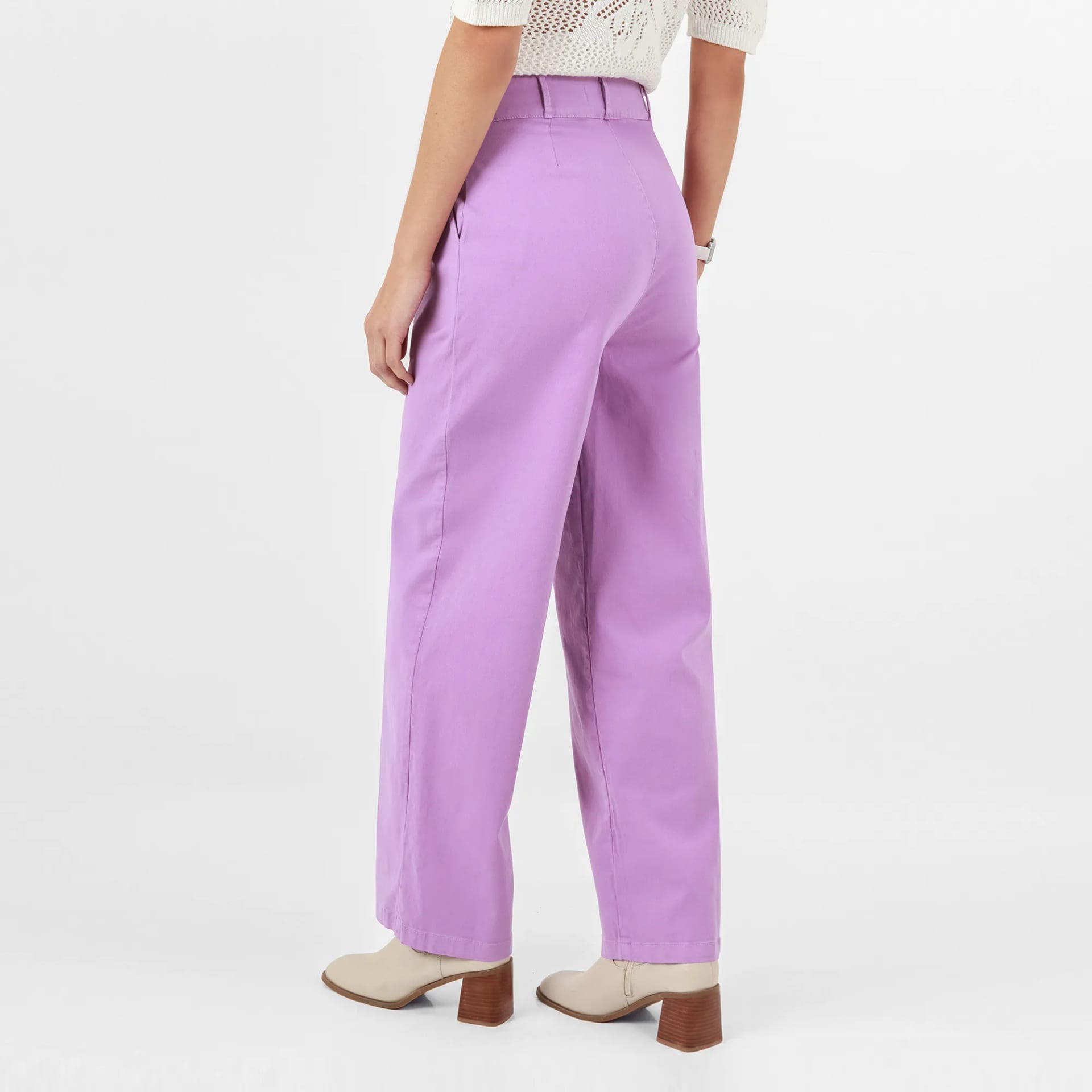 Pantalon Tiro Alto Bota Recta - imagen 5
