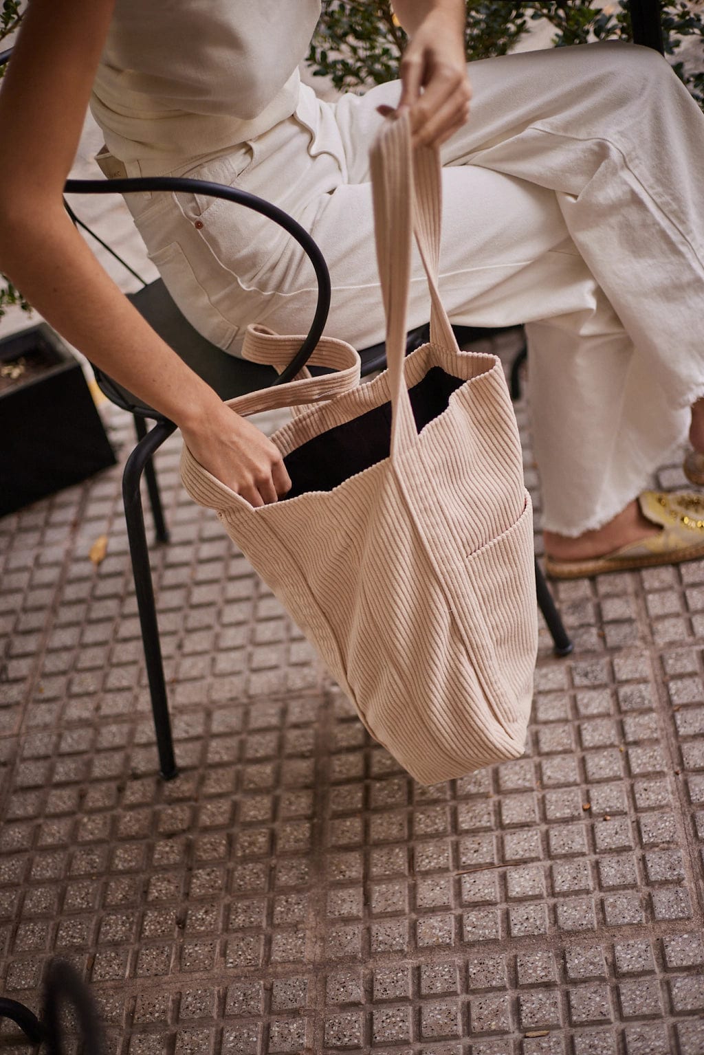 TOTE BAG Classic (Beige) - imagen 4