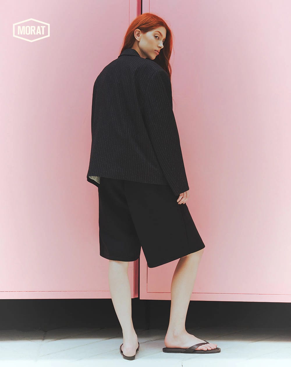 Blazer cropped negro unisex GEF | MORAT - imagen 5