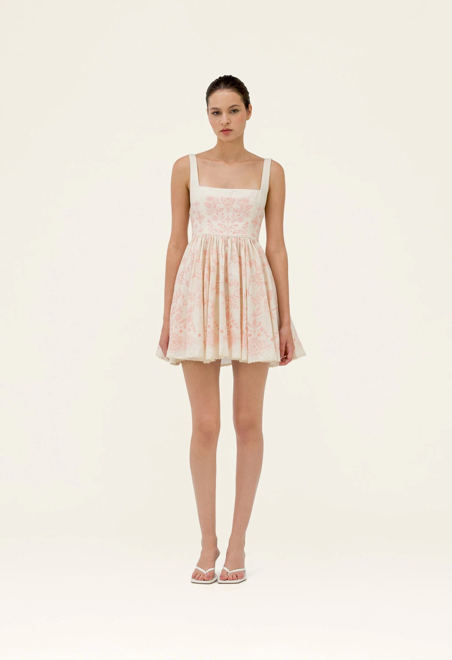 Hierbabuena Floritura Mini Dress - imagen 1