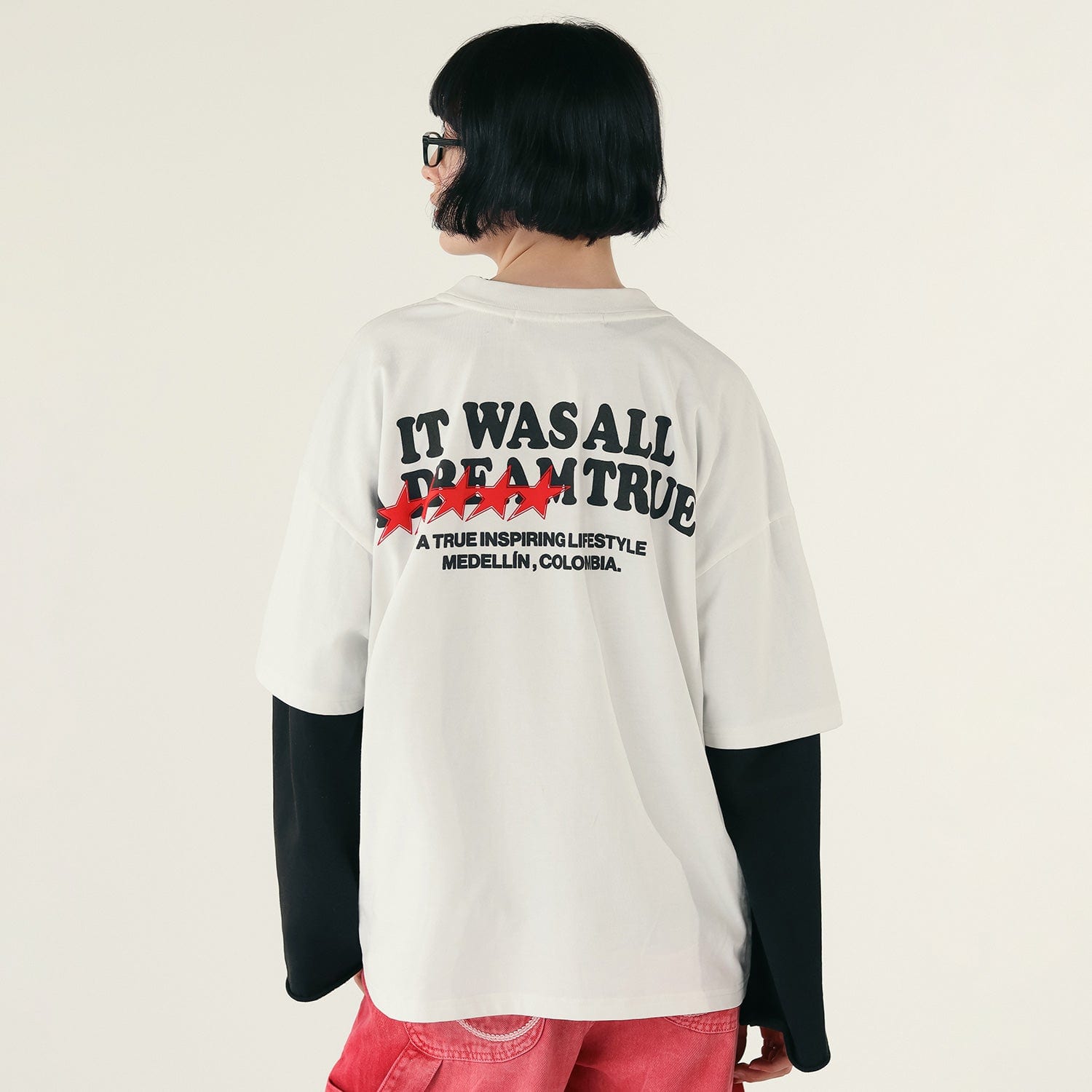 Dream True Boxy T-Shirt - Cream - imagen 9