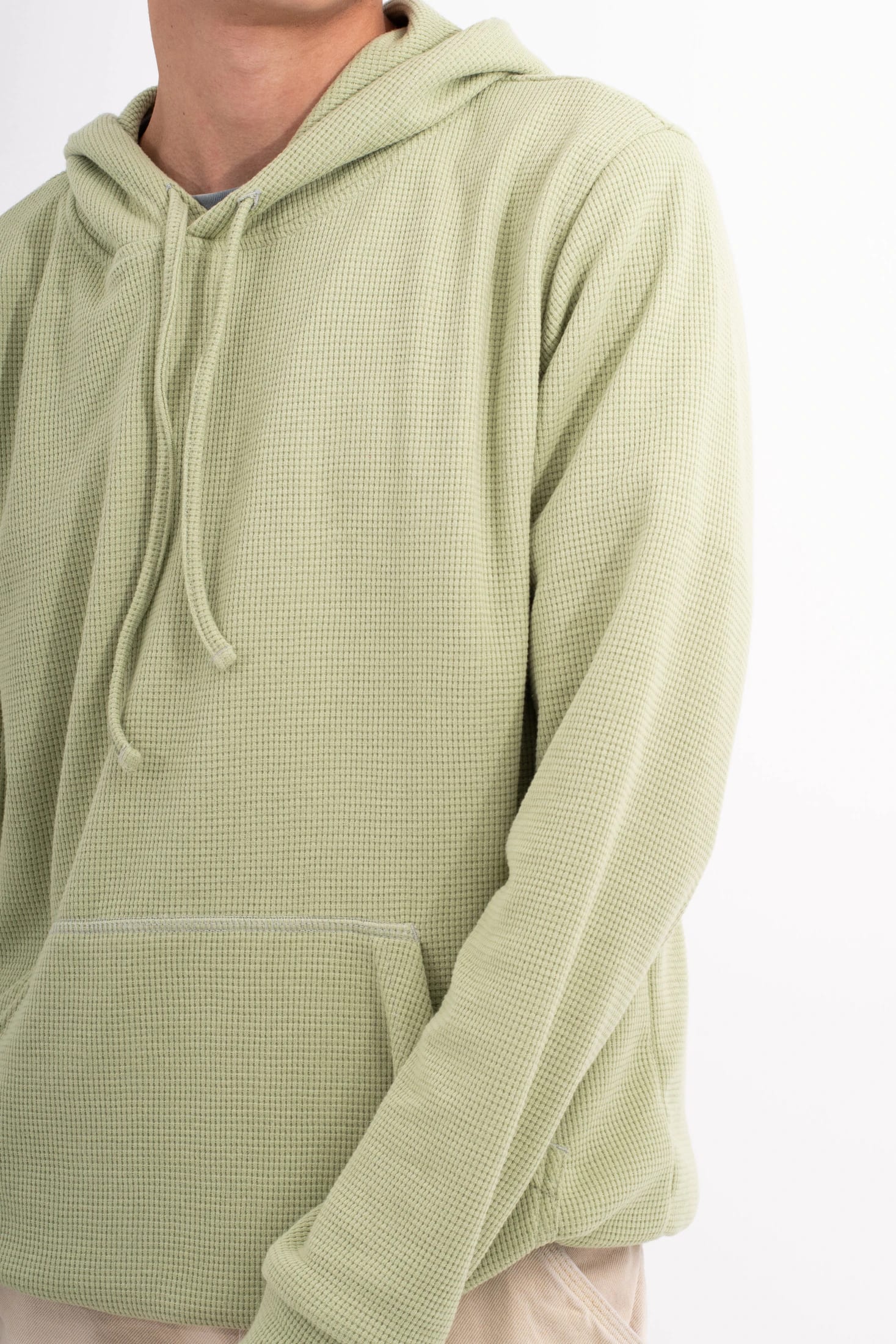 HOODIE VERDE CLARO  UNISEX- BÁSICO - imagen 4