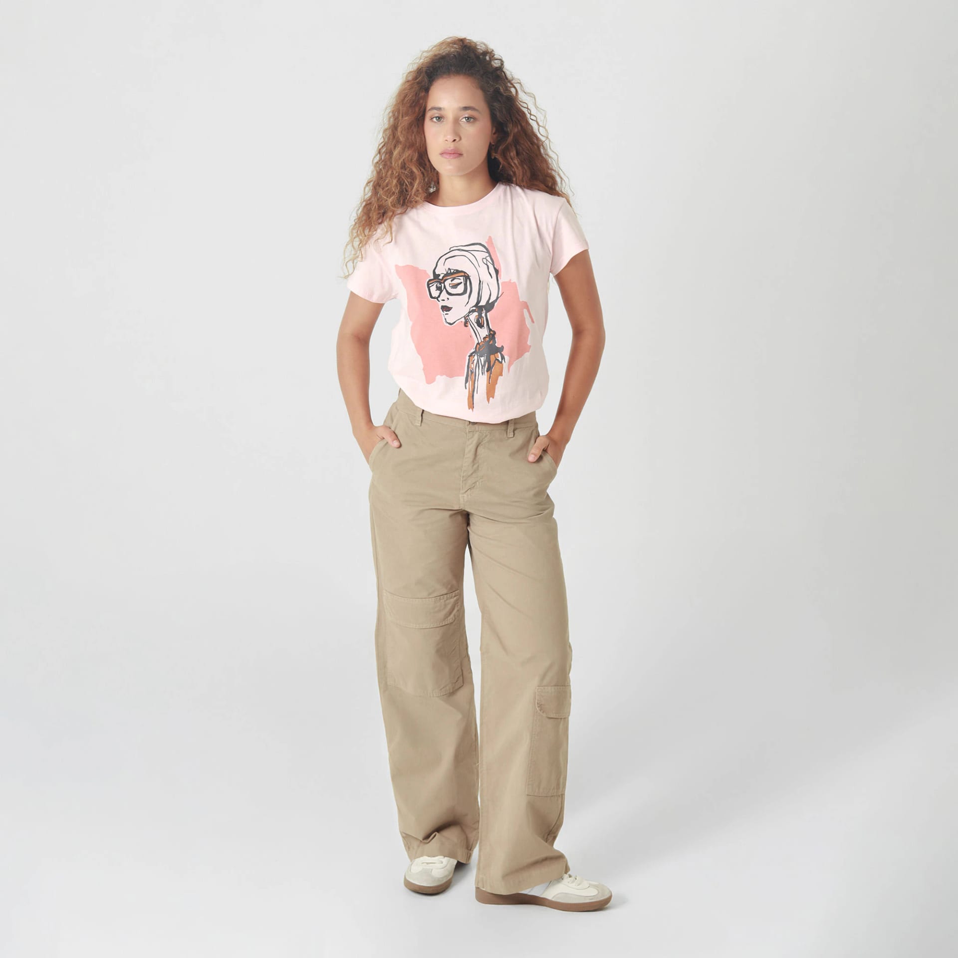 Pantalon Tiro Alto Bota Recta - imagen 1