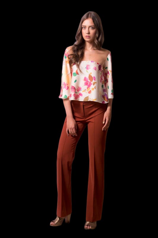 BLUSA CARLOTA FLORES - imagen 2