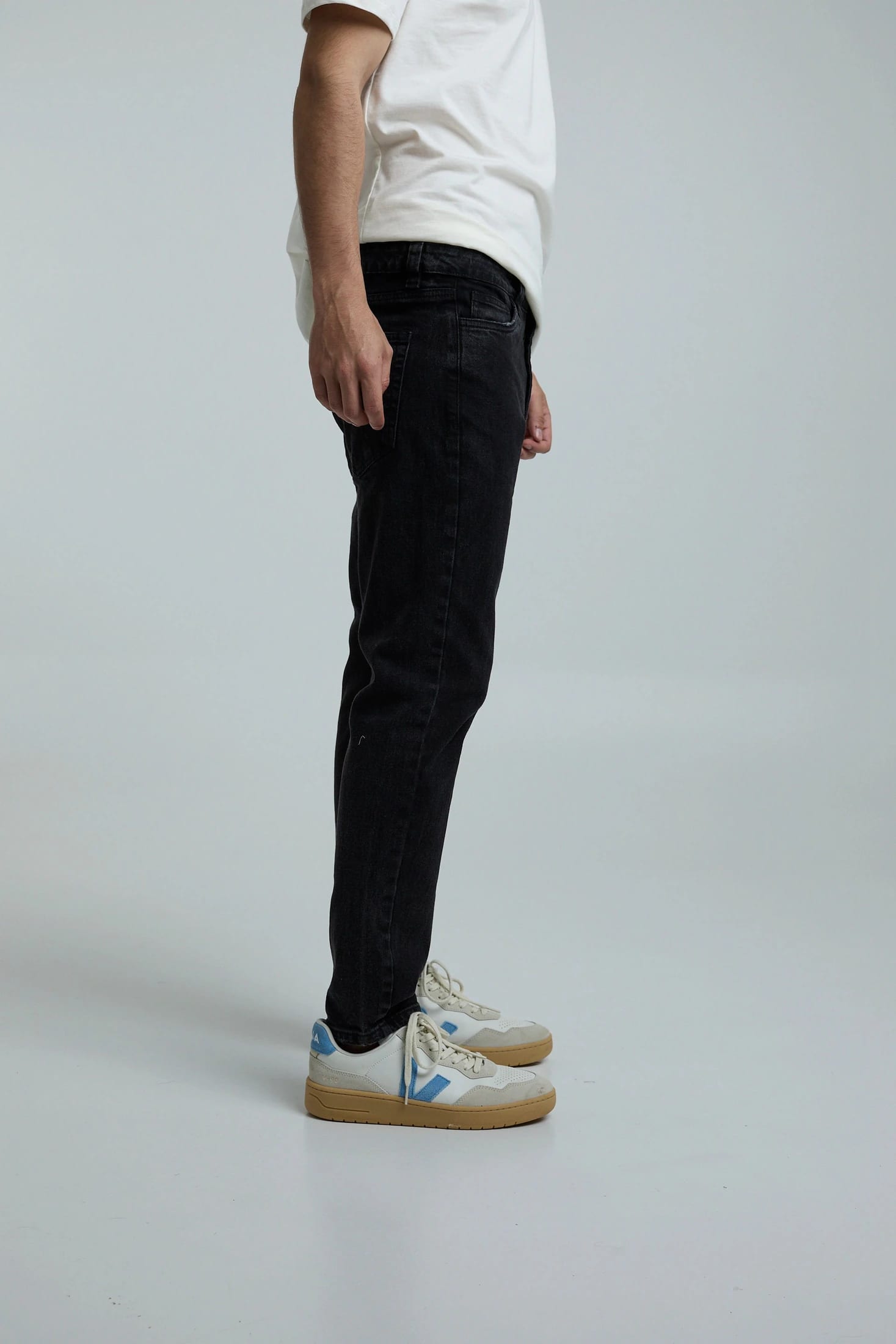 Jean crop negro - imagen 3
