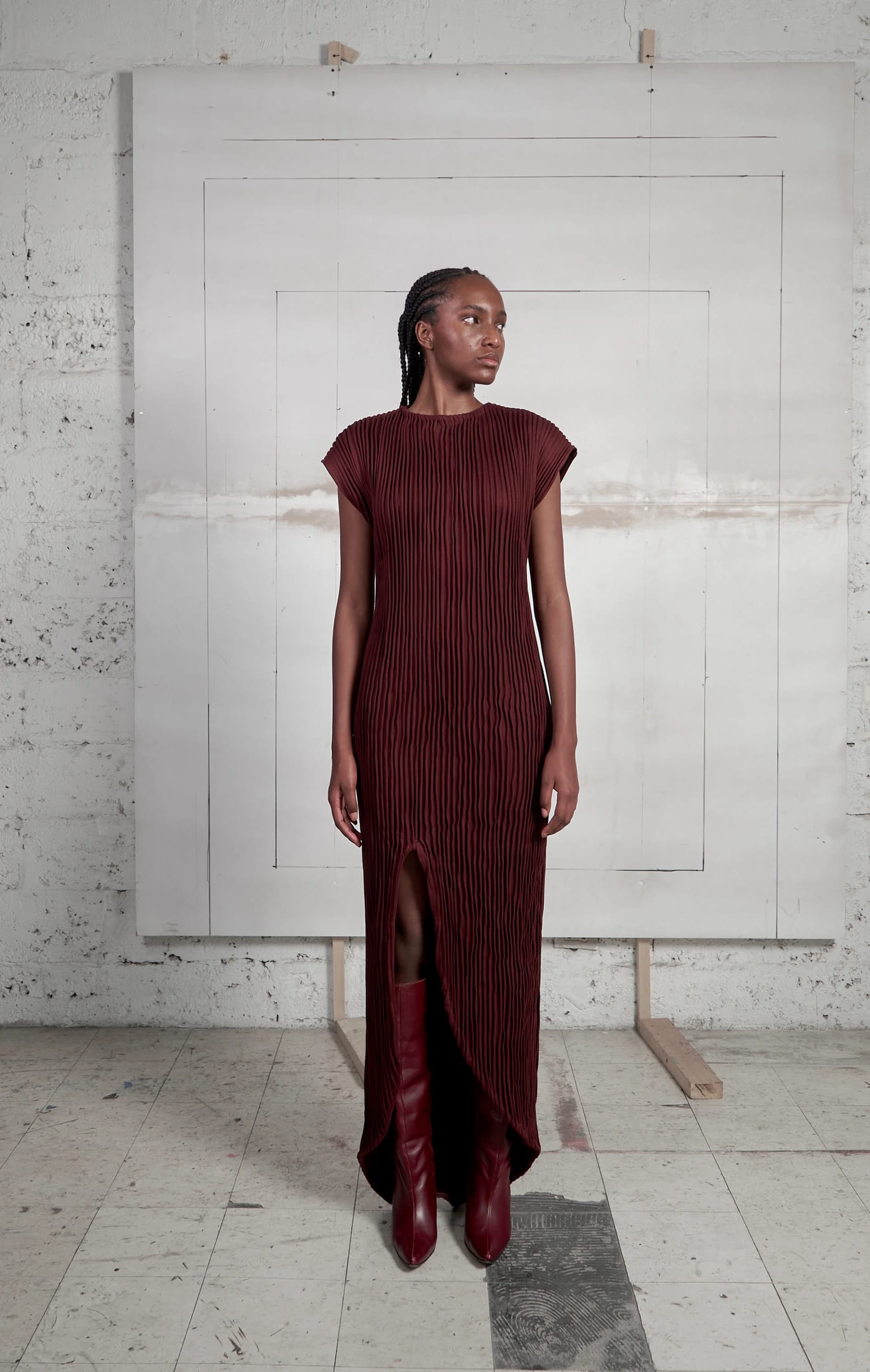 FURROWS TULIP DRESS - imagen 2