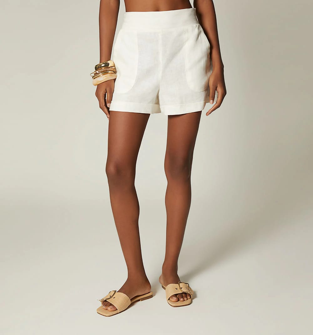 Short con bolsillos parche - imagen 2