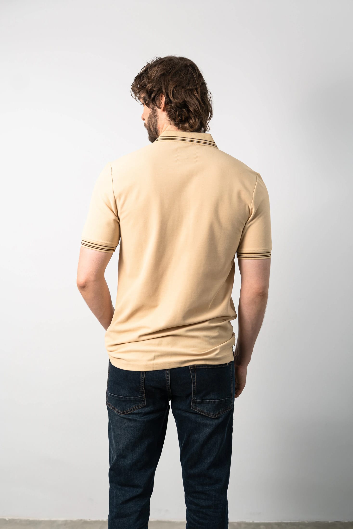 Polo Básica Crema - imagen 4