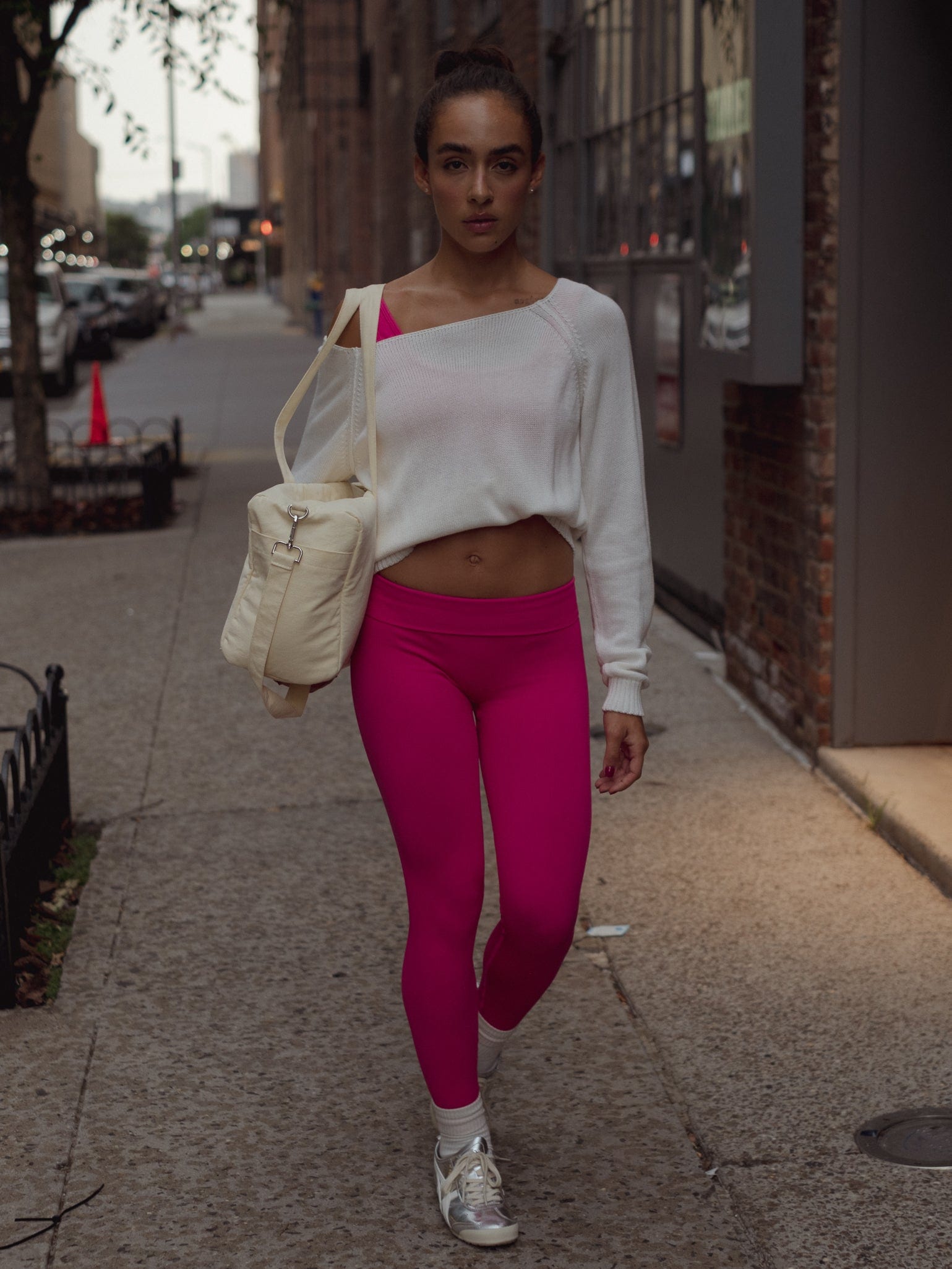 BLAZE SEAMLESS LEGGINGS - FUCSIA - imagen 8