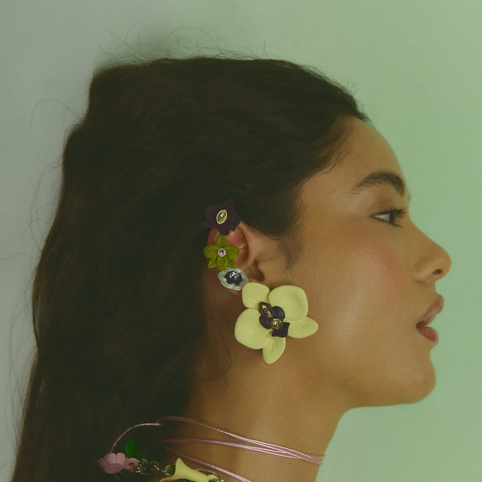 EARCUFF CATTLEYA - imagen 2