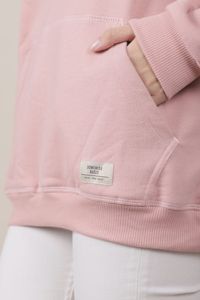 HOODIE ROSADO UNISEX- BASICO - imagen 4