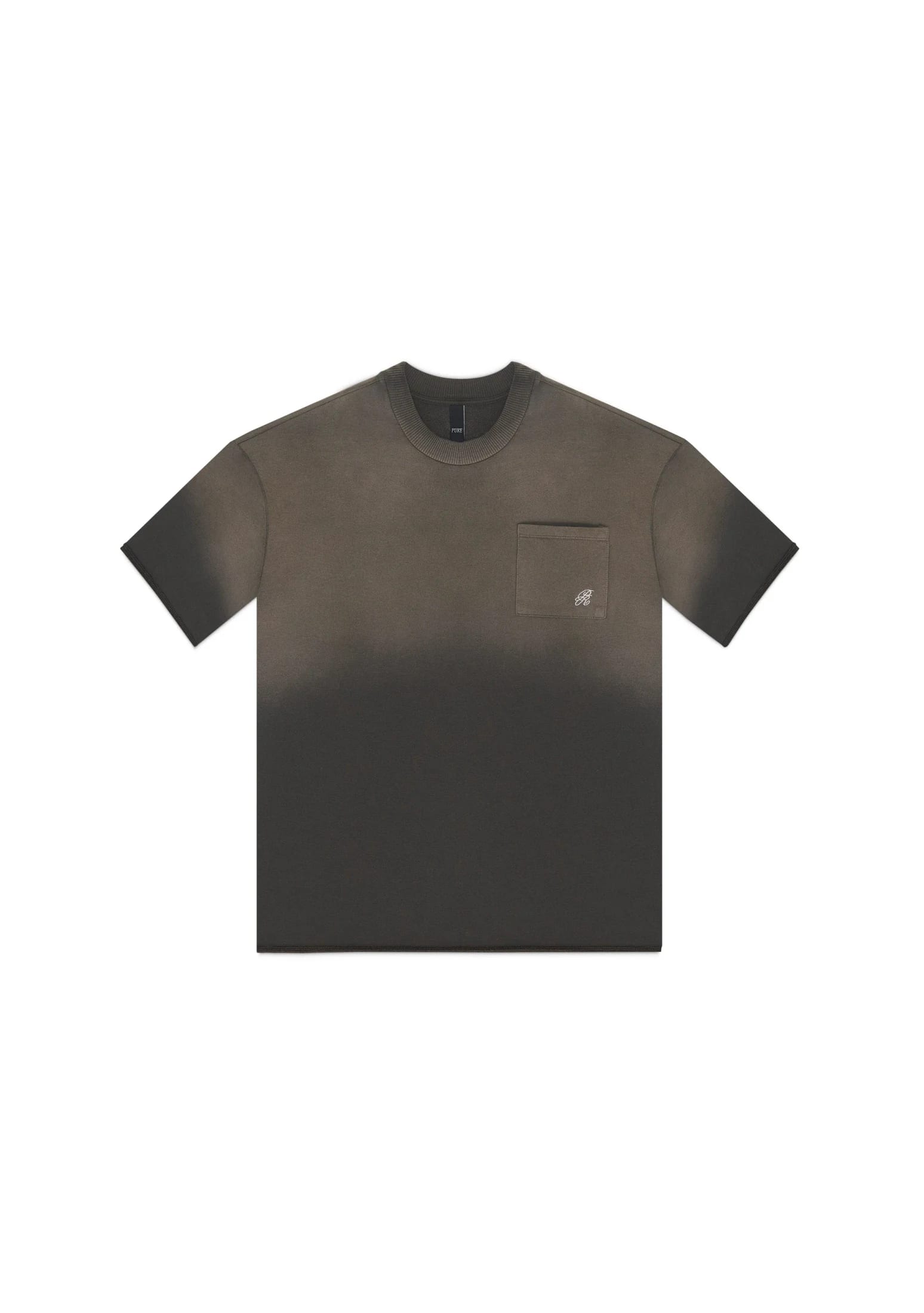 Rustic black pocket t-shirt - imagen 2