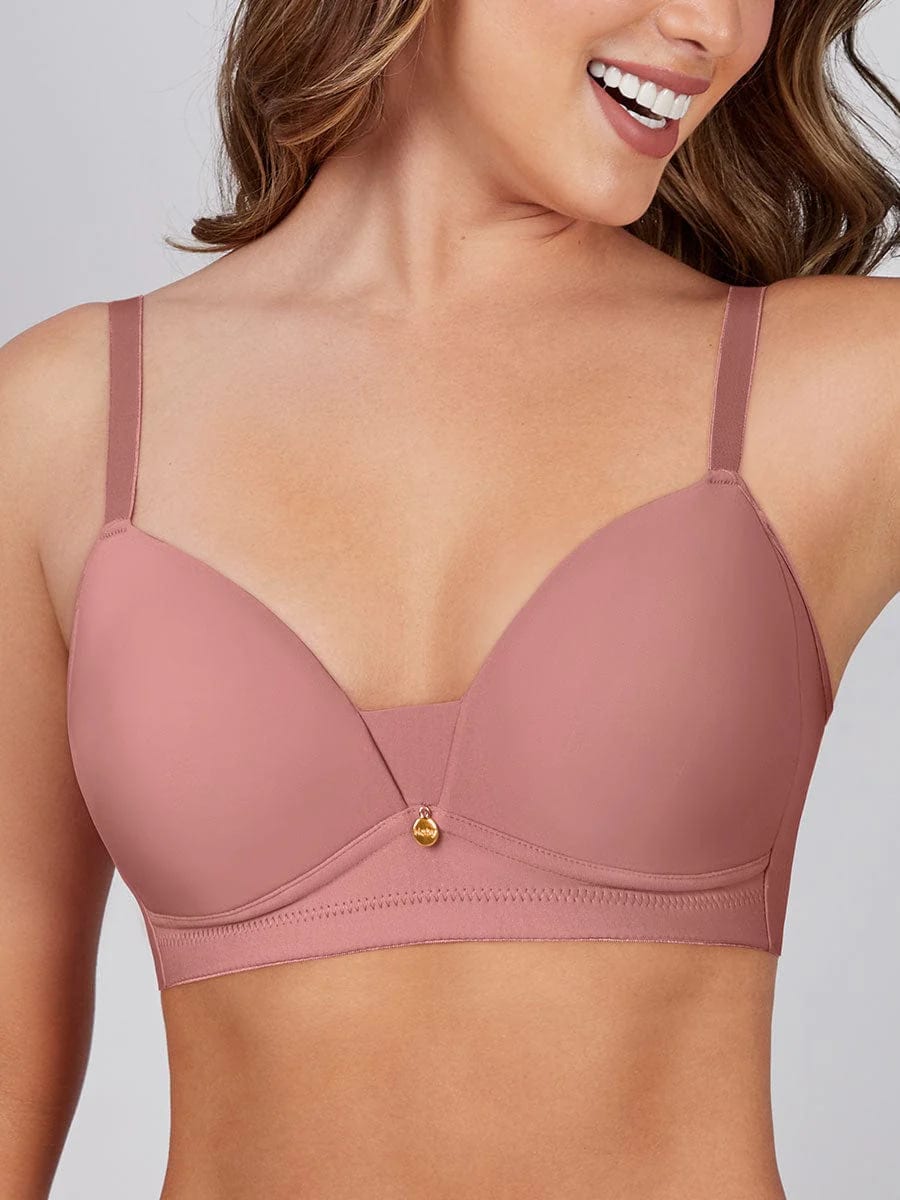 Brasier Triangular sin Aro Rosa Salmón - imagen 3